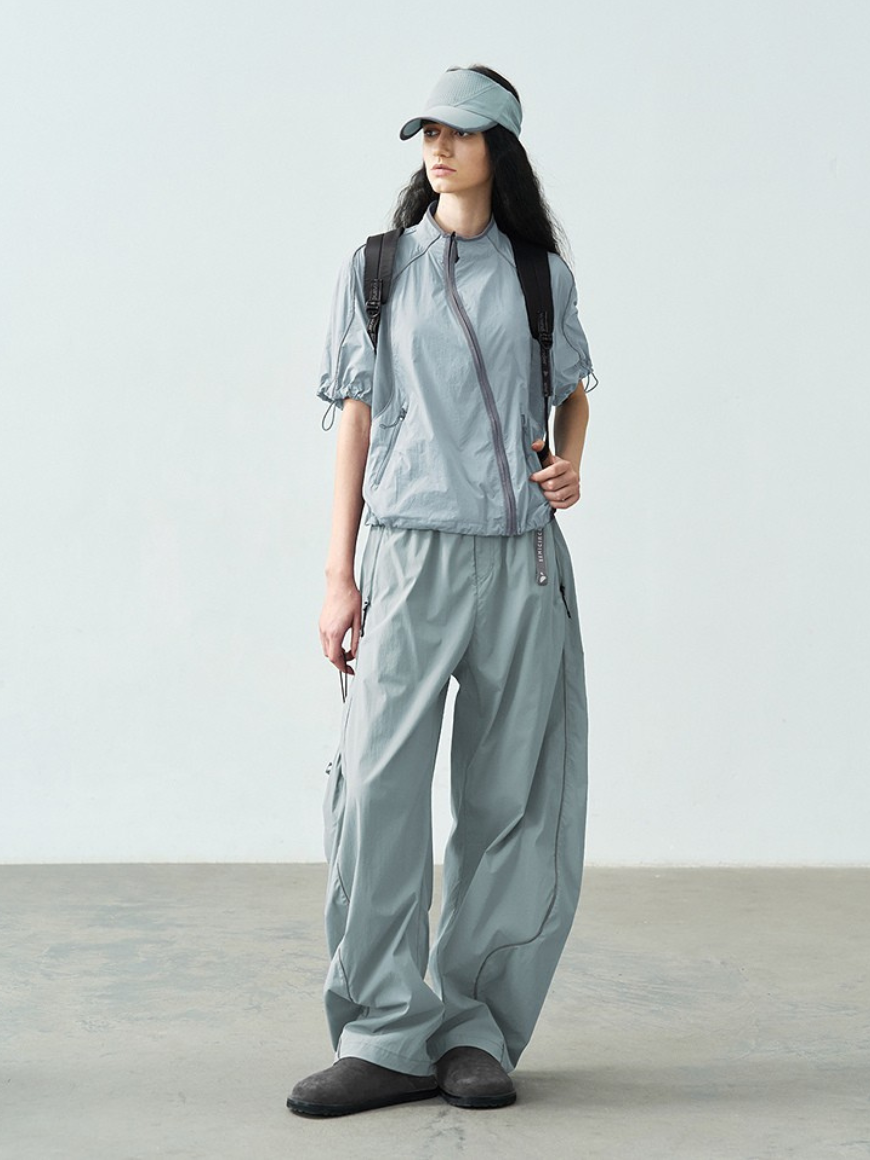 Cavecrack - Women's Mesh-Panel Breathable Short-Sleeve Cardigan