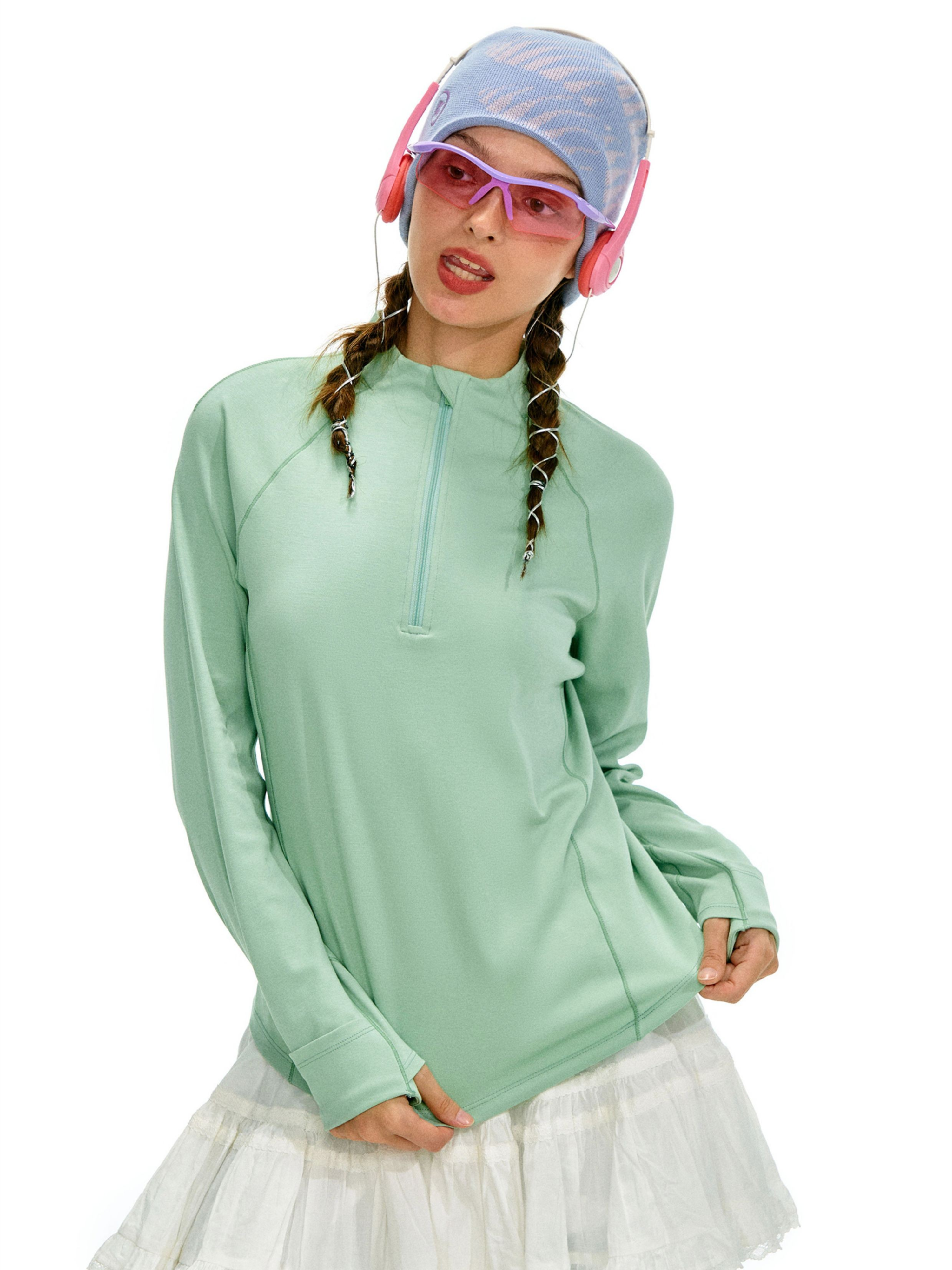 Clifflight - Women's UPF50+ Sun Protection Moisture-Wicking Long-Sleeve Top
