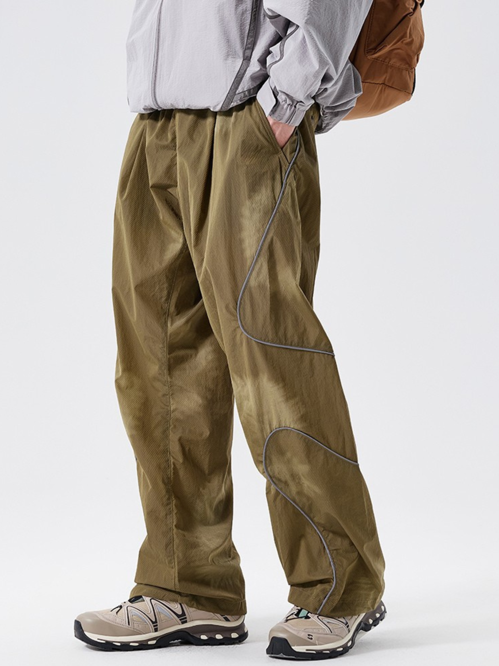 Windwalker - Unisex Reflective Striped Quick Dry Paratrooper Pants