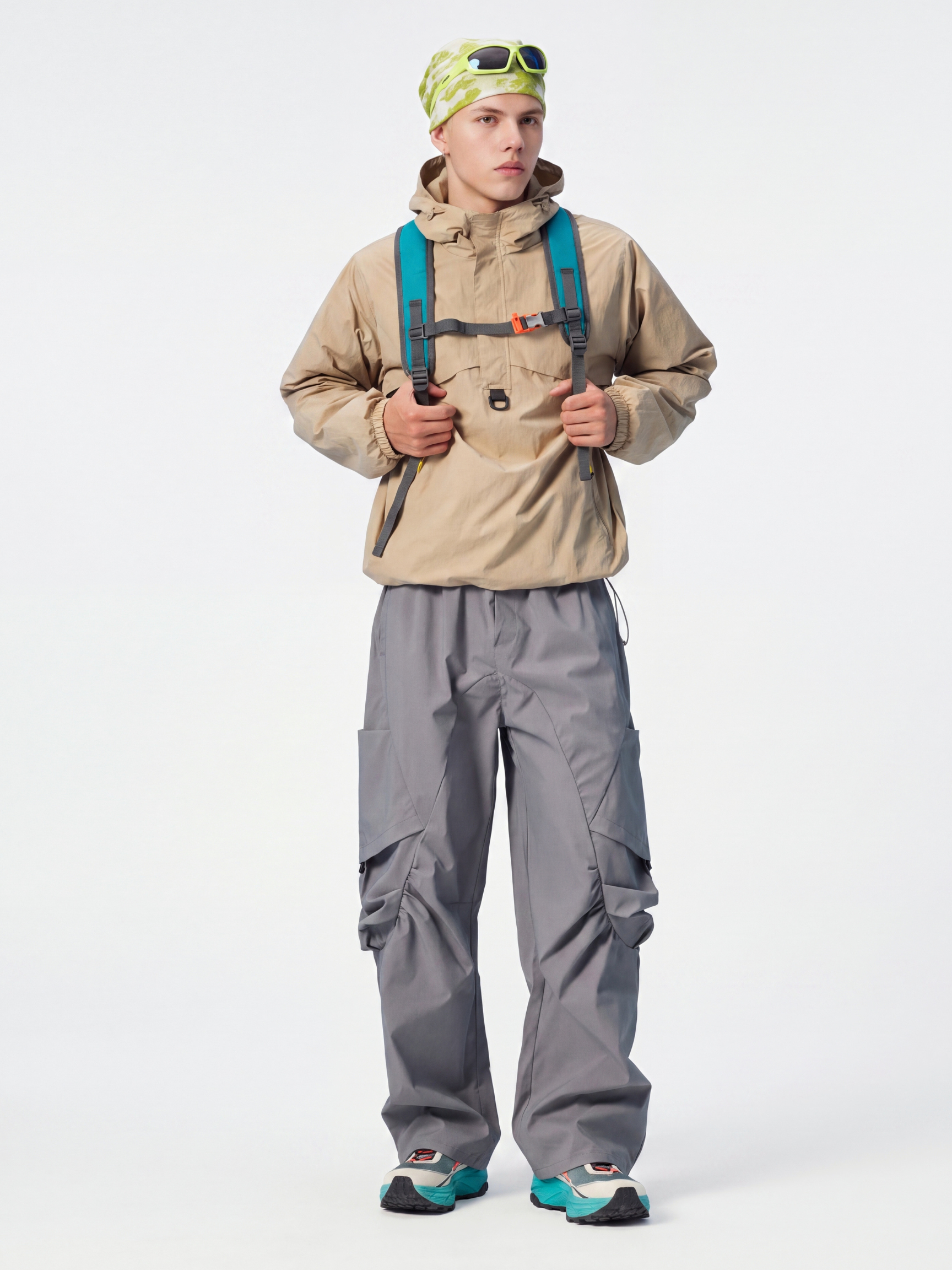 DewVeil - Unisex Water-Repellent Breathable Pullover Hooded Jacket