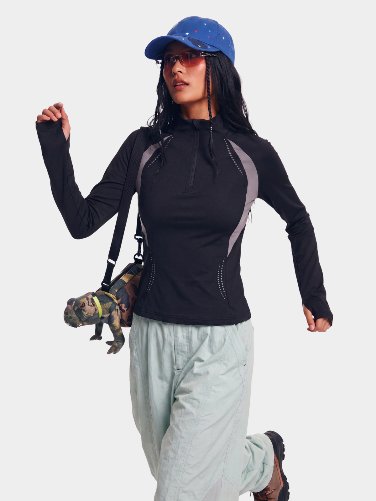 FlexTrail - Women's Moisture-Wicking Breathable Quick-Dry Long-Sleeve T-Shirt