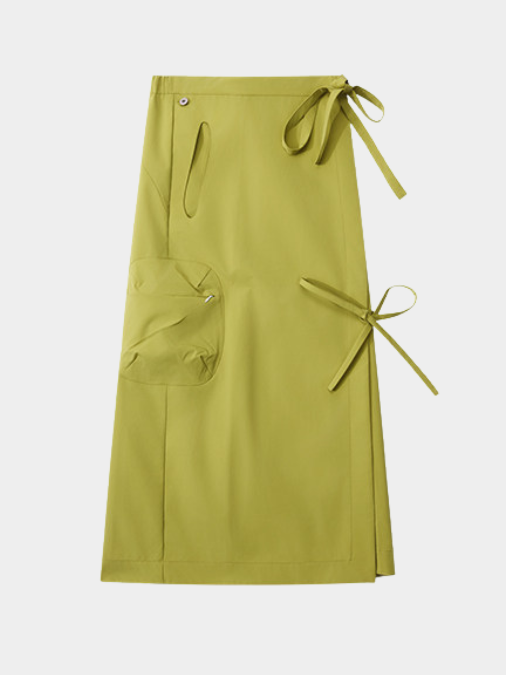 SpringMist - Women's Water-Repellent Durable A-Line Midi Skirt