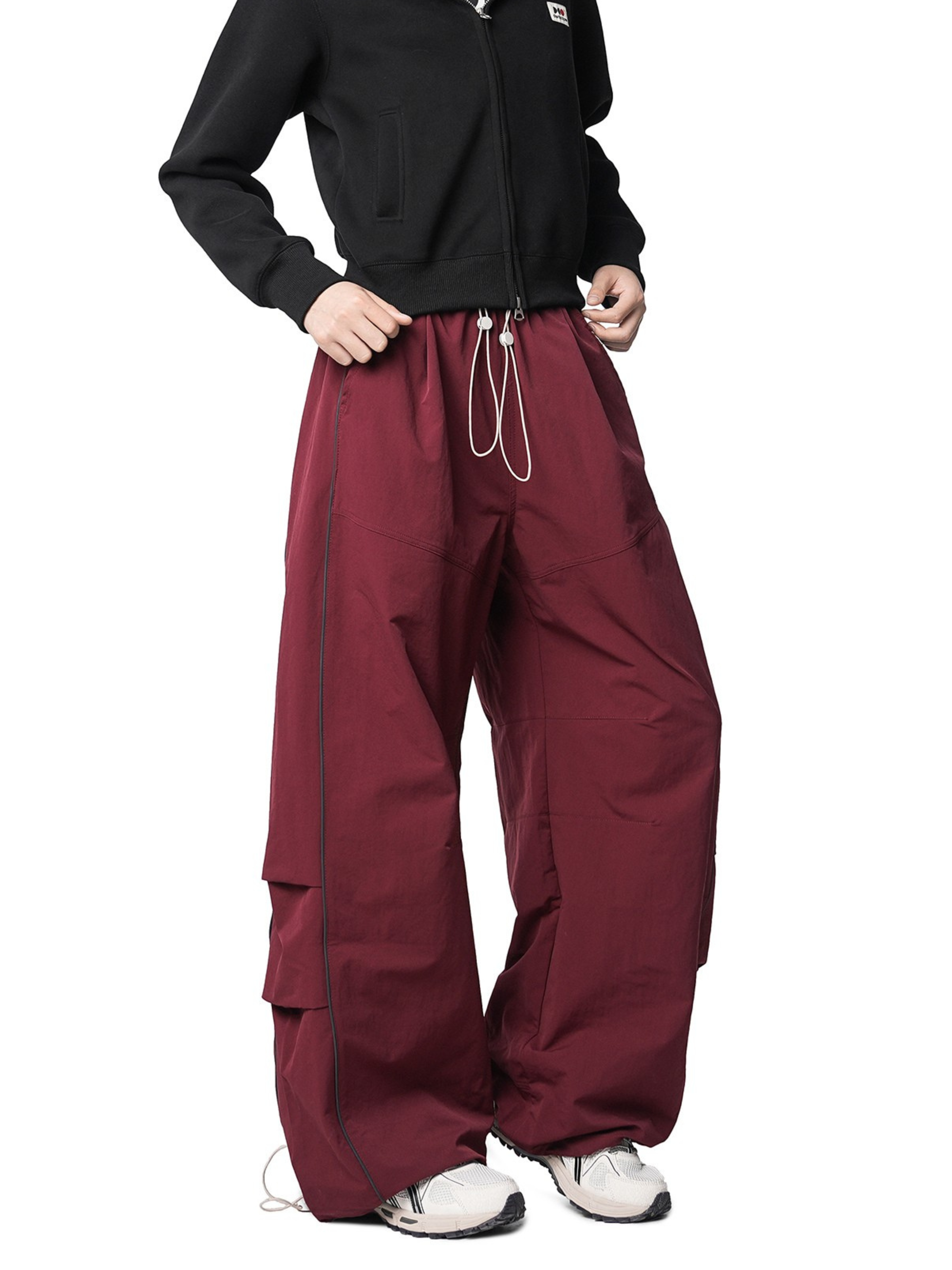 Earthtrail - Women's Straight-Leg Wide Cargo Paratrooper Pants