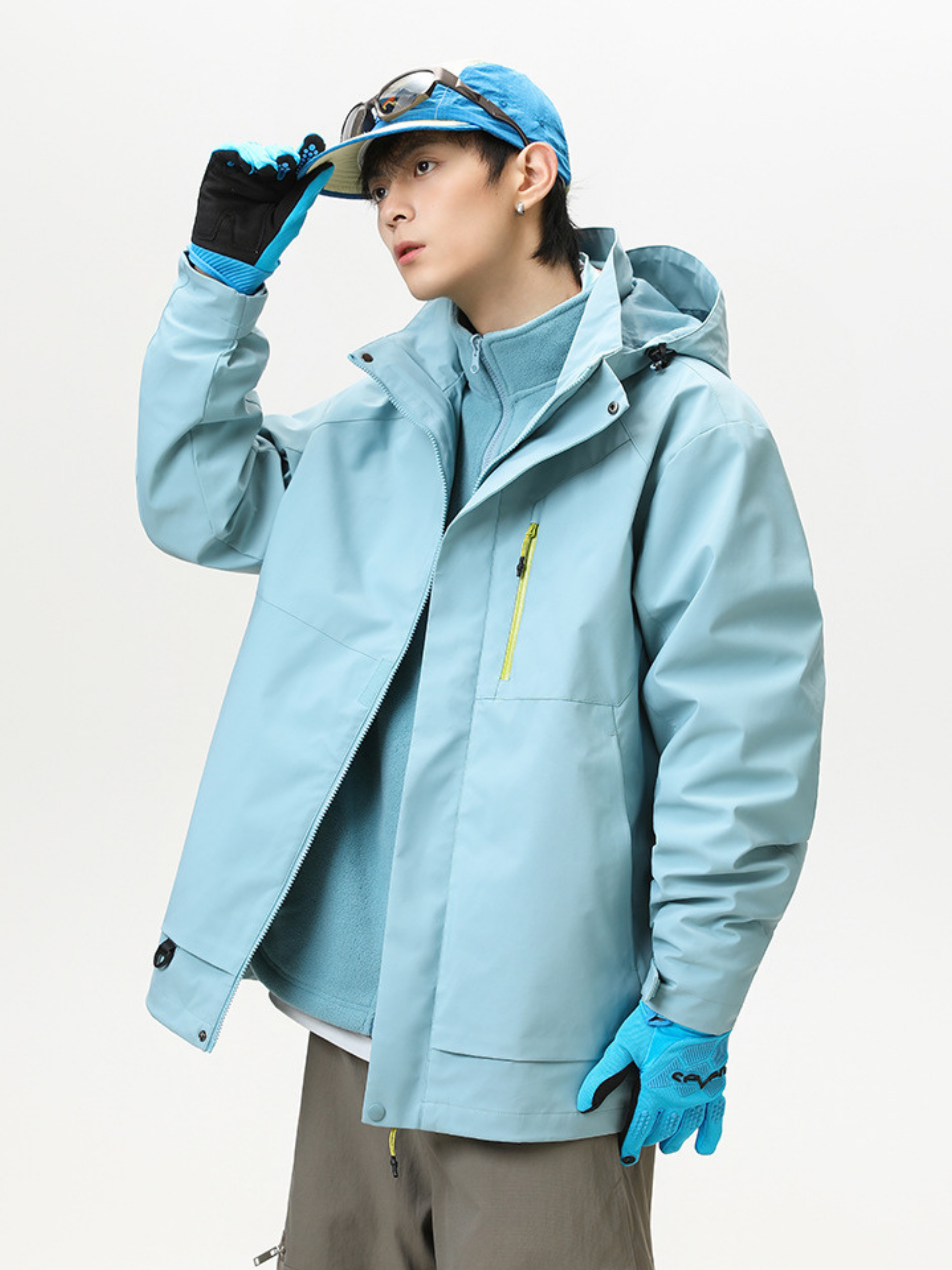 Spirewood - Unisex 3-in-1 Detachable Utility Jacket