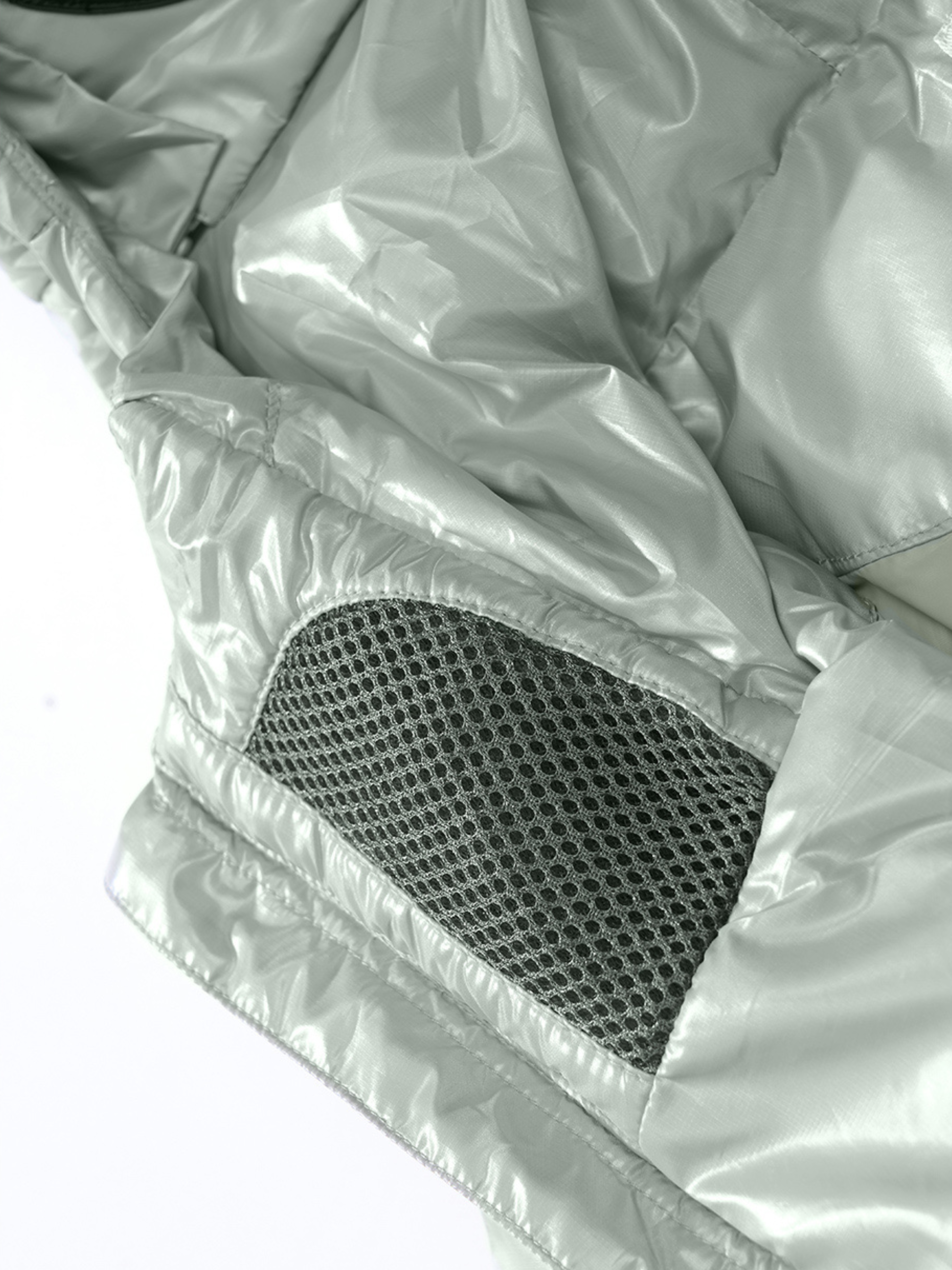 CampClip - Men's 90% White Duck Down Detachable Goggle Mask Jacket