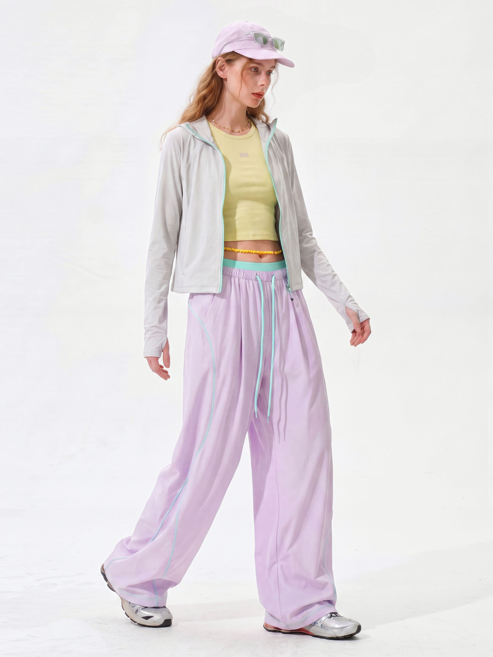 DeepRest - Women's UPF50+ Cropped Quick-Dry Sun Protection Jacket
