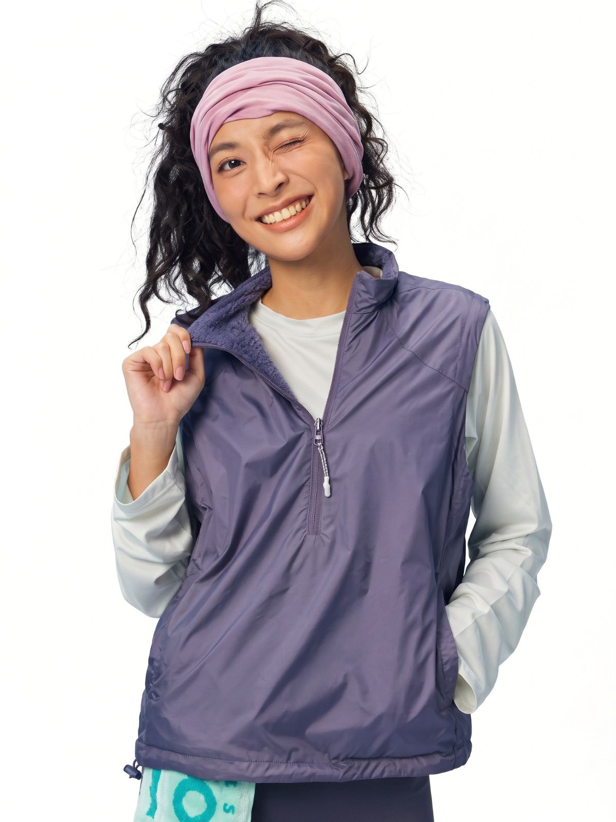 DustMark - Unisex Reversible Lightweight Thermal Fleece Vest