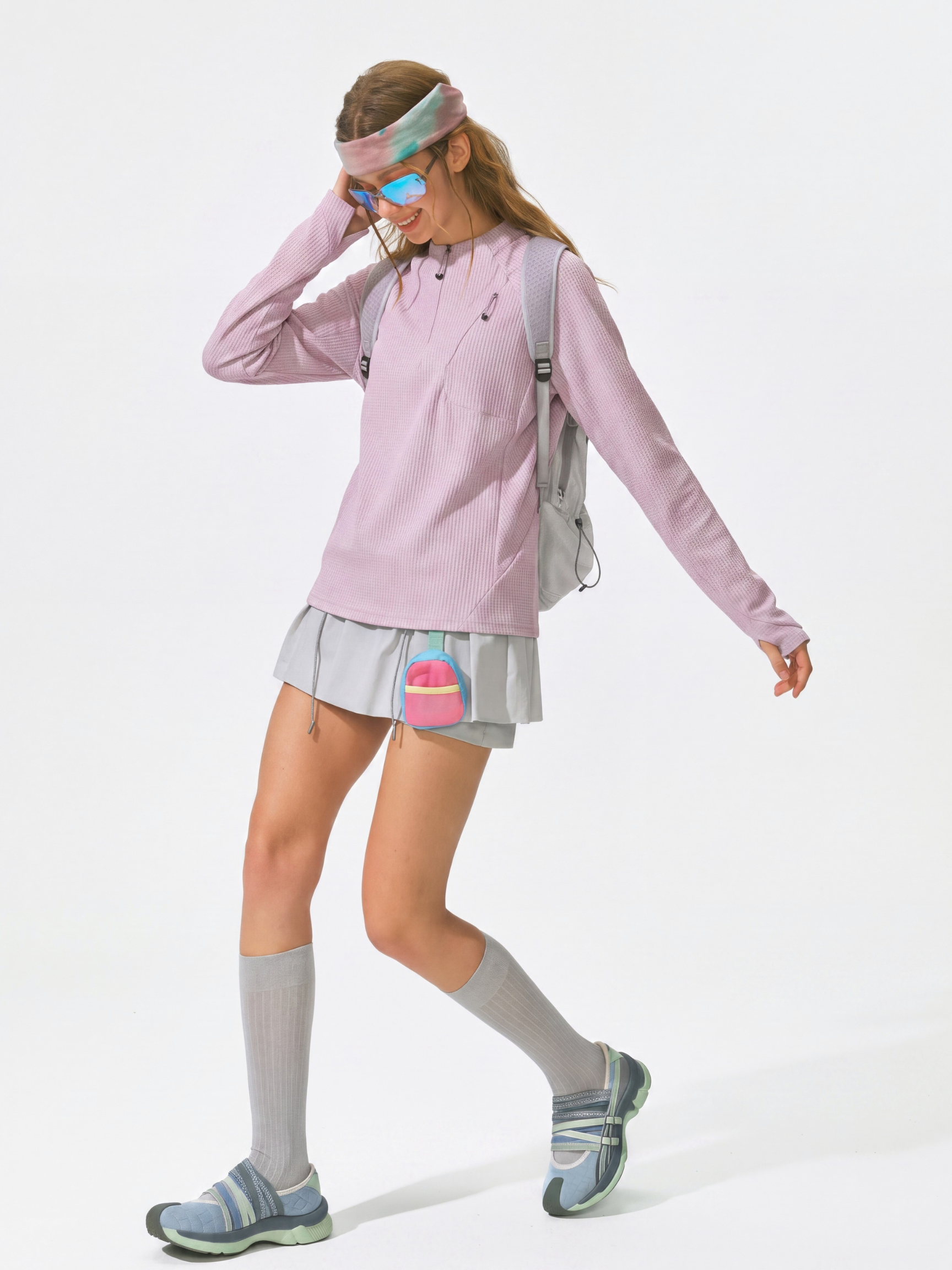 FreshStill - Unisex 5A Antibacterial Lightweight Quick-Dry Long Sleeve T-Shirt