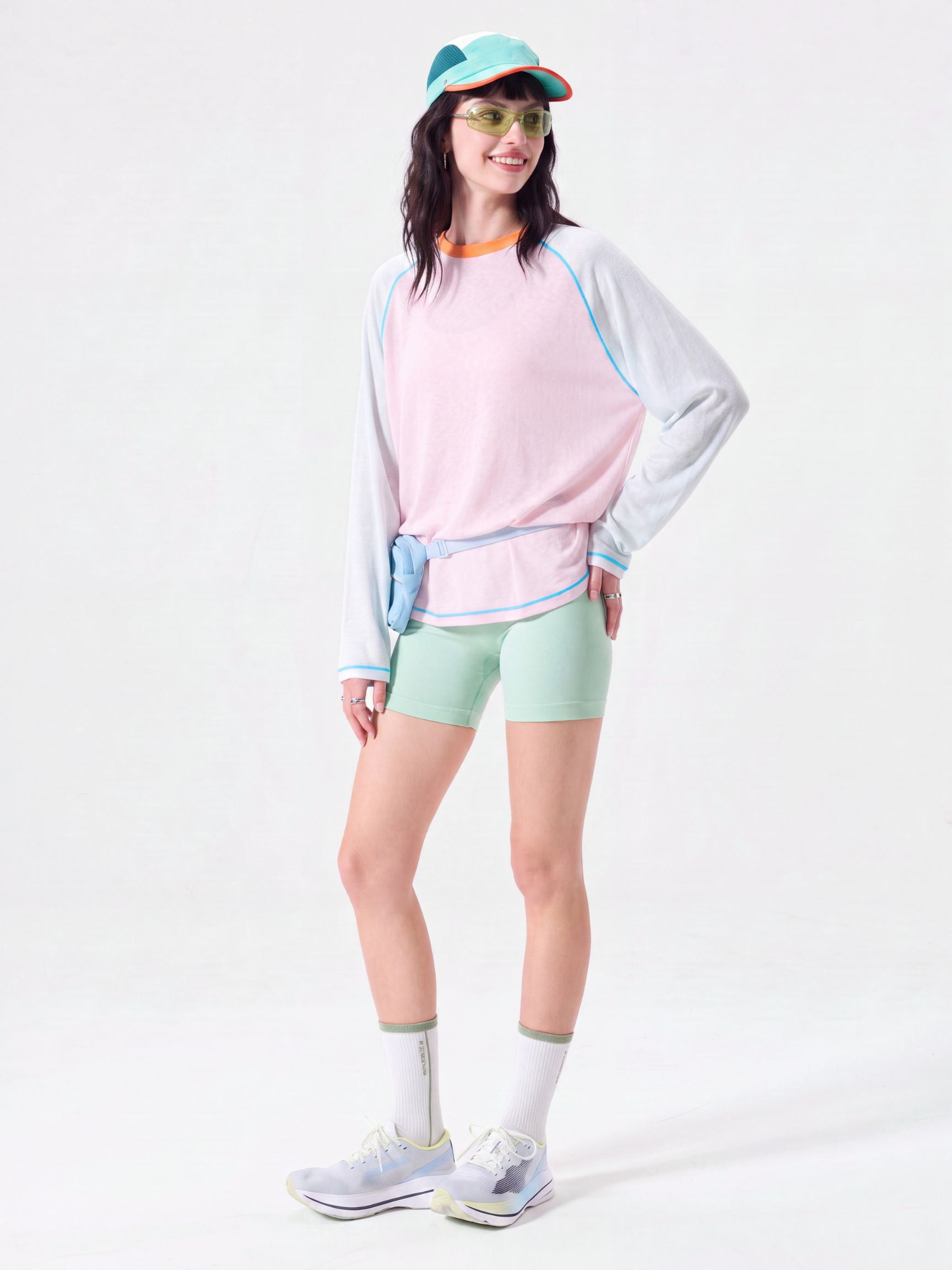VentDrift - Women's Quick-Dry Breathable Color-Block T-Shirt