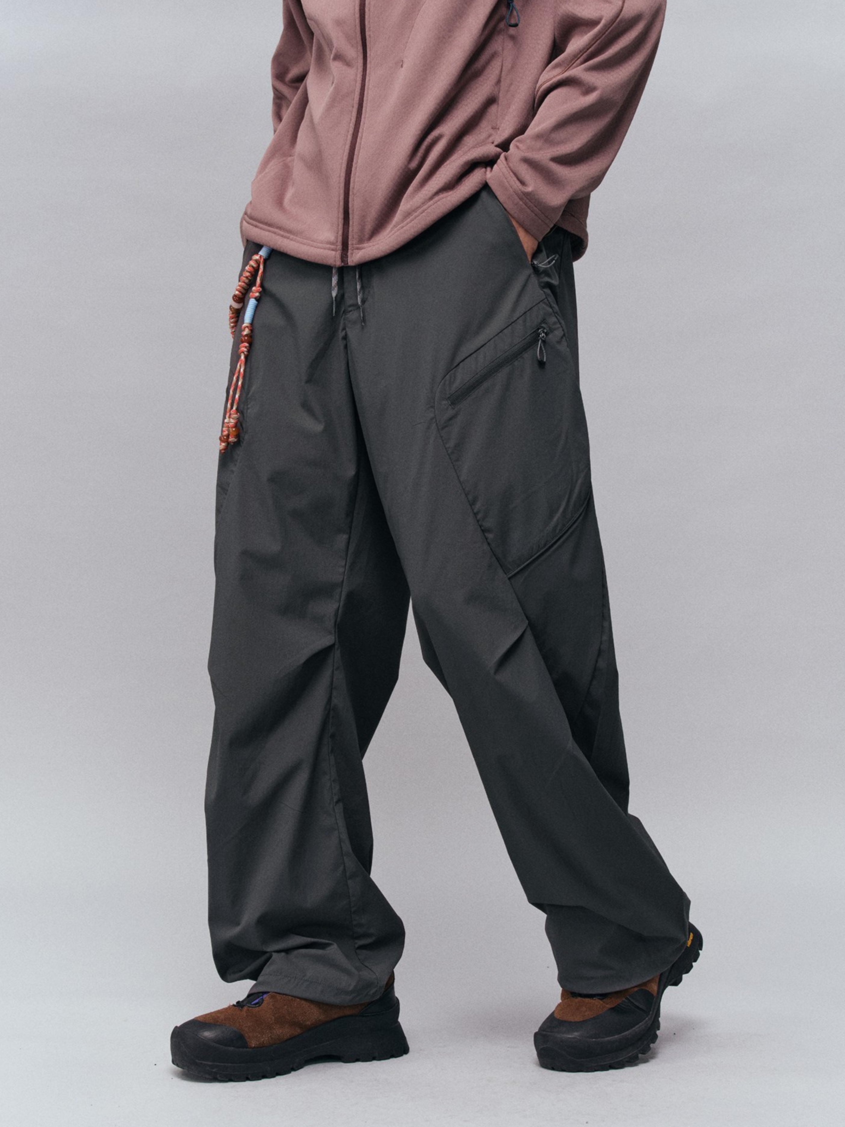 Emberfire - Unisex Water-Repellent Multi-Pocket Drawstring Utility Pants