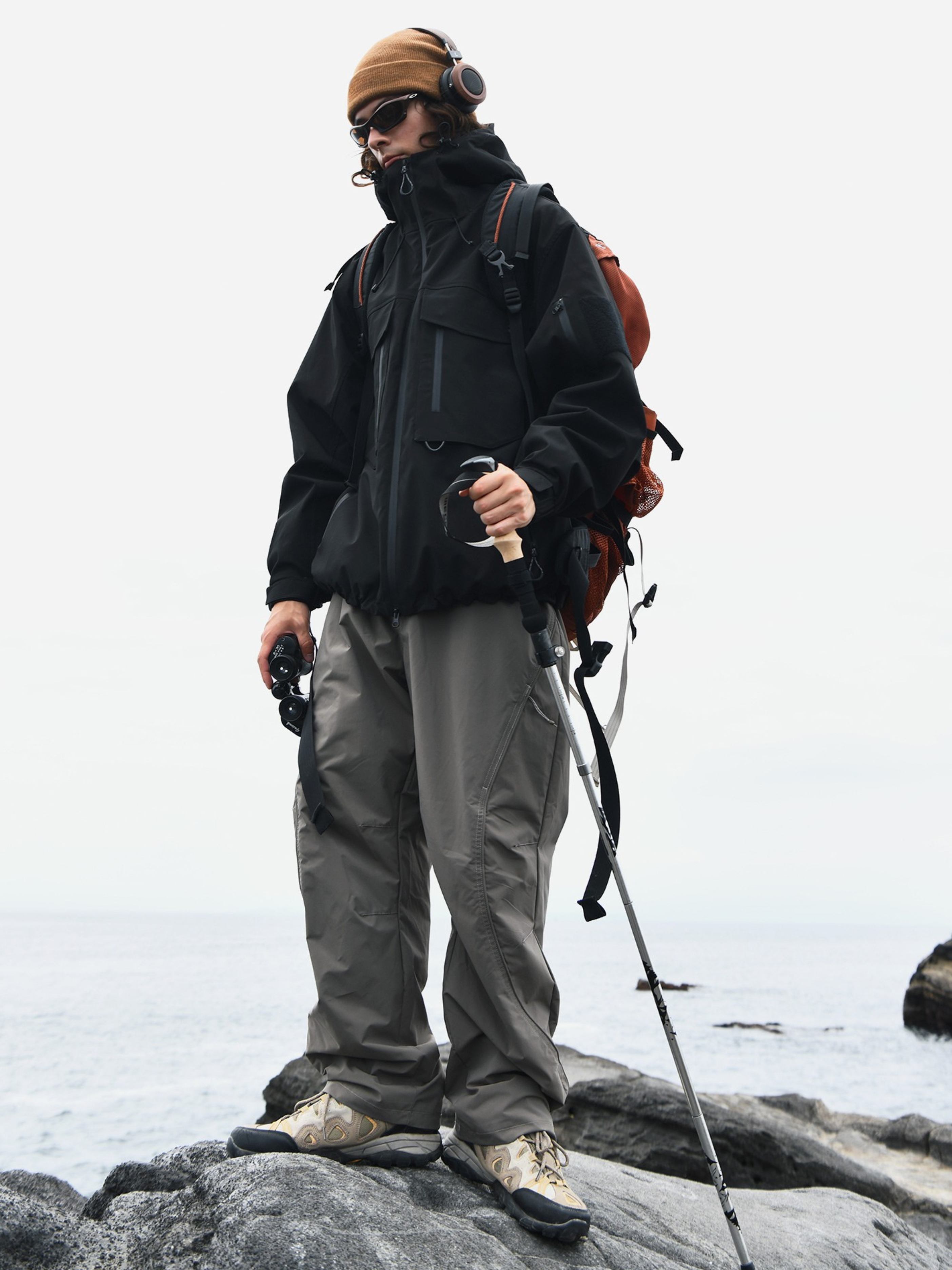 CanyonLife - Unisex Hard Shell Waterproof Outdoor Jacket