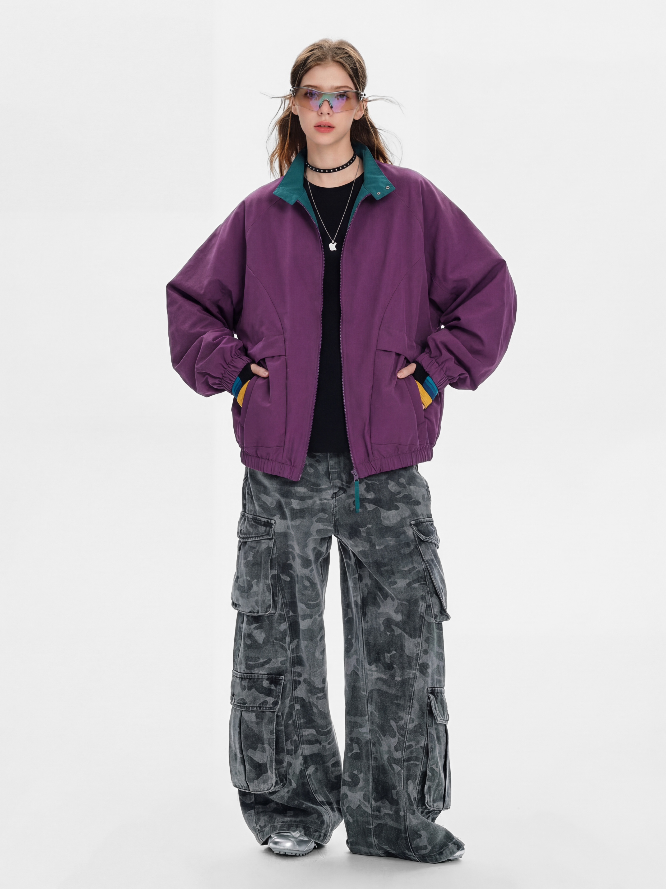 Fireecho - Windproof Stand-Collar Harrington Jacket