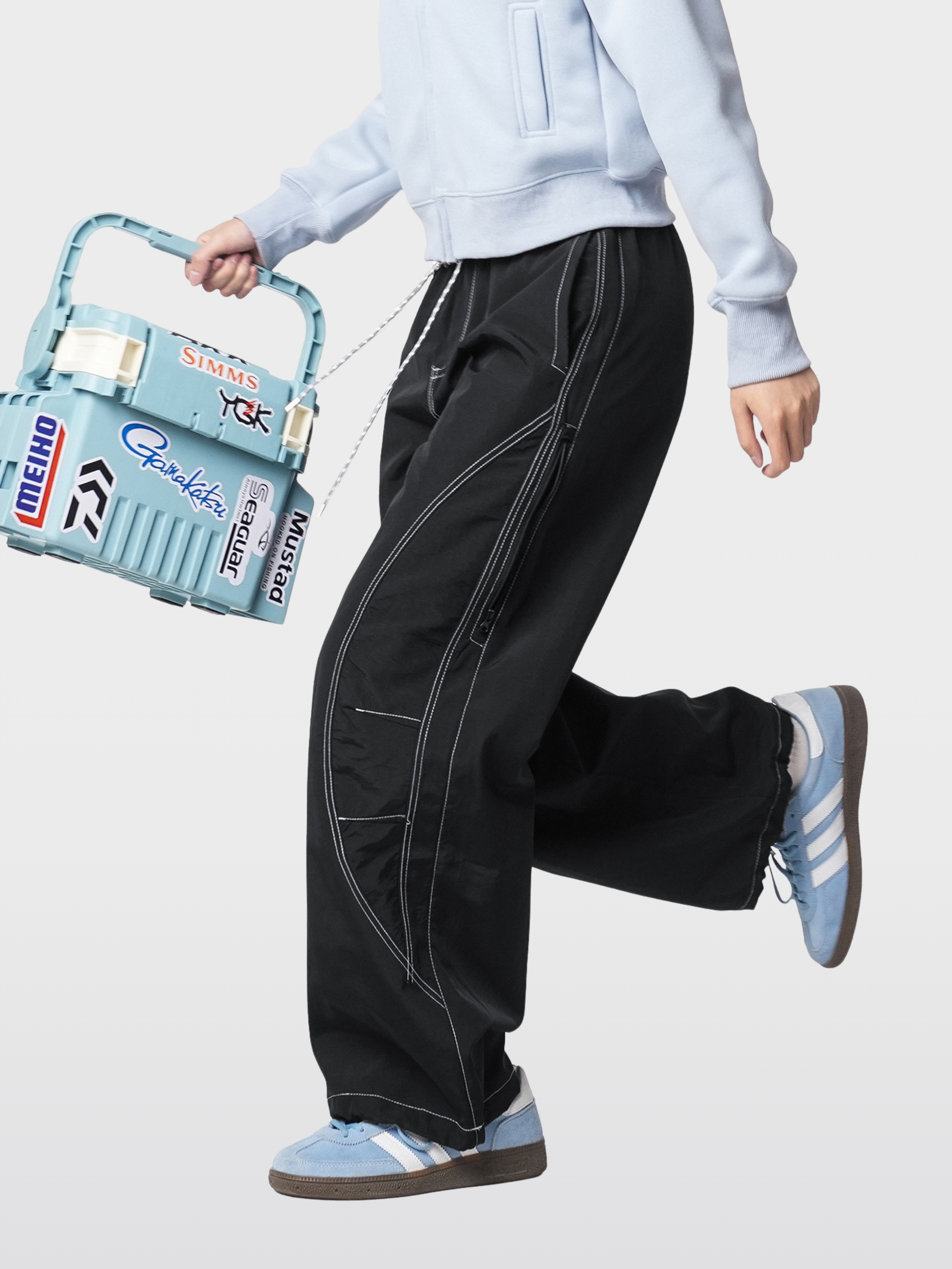 Stormpeak - Unisex Wide-Leg Casual Straight Pants