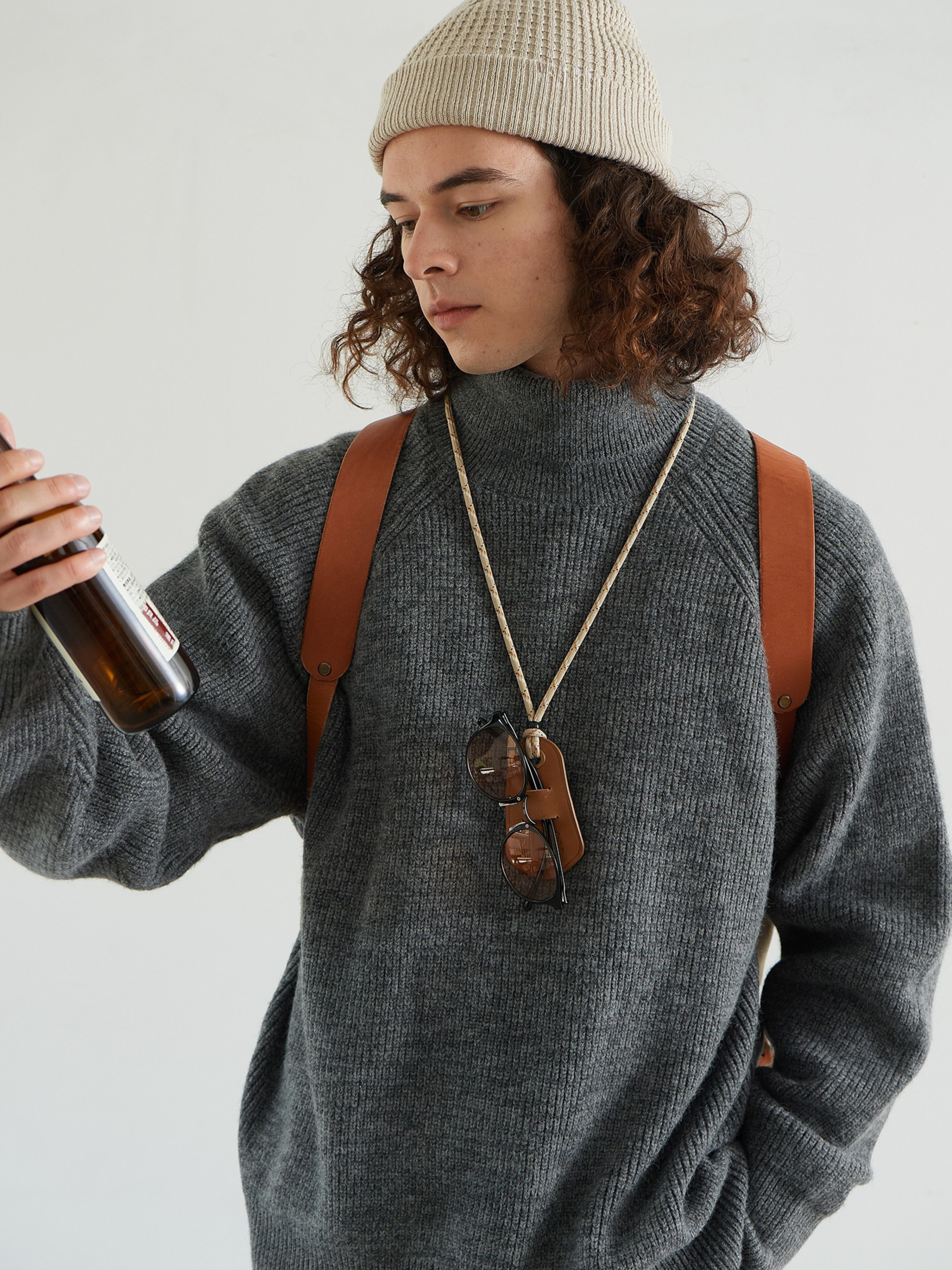 Nightbloom - Unisex Versatile Turtleneck Knit Pullover Sweater