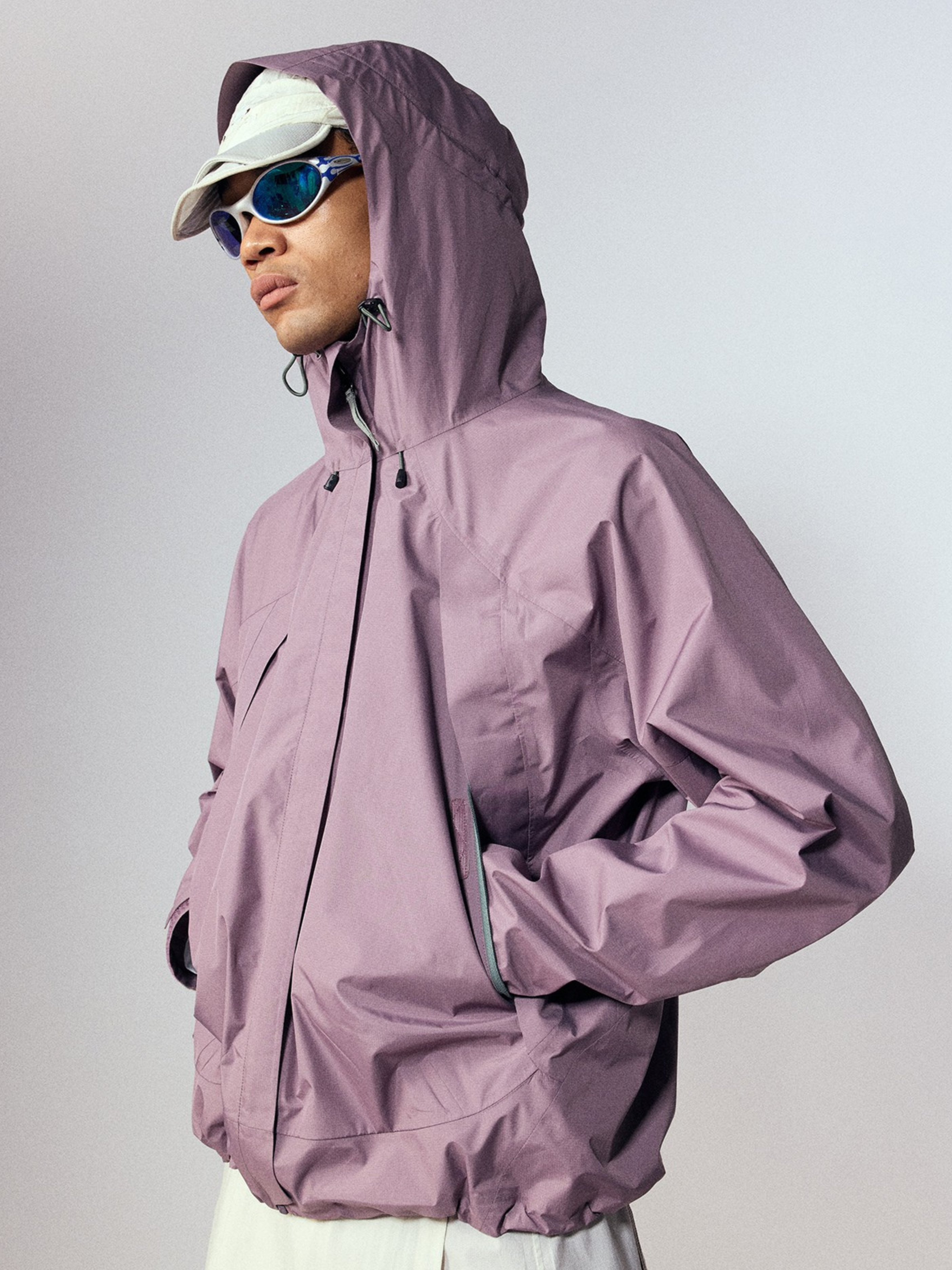 CampCooler - Men's Hooded Outdoor Shell Jacket