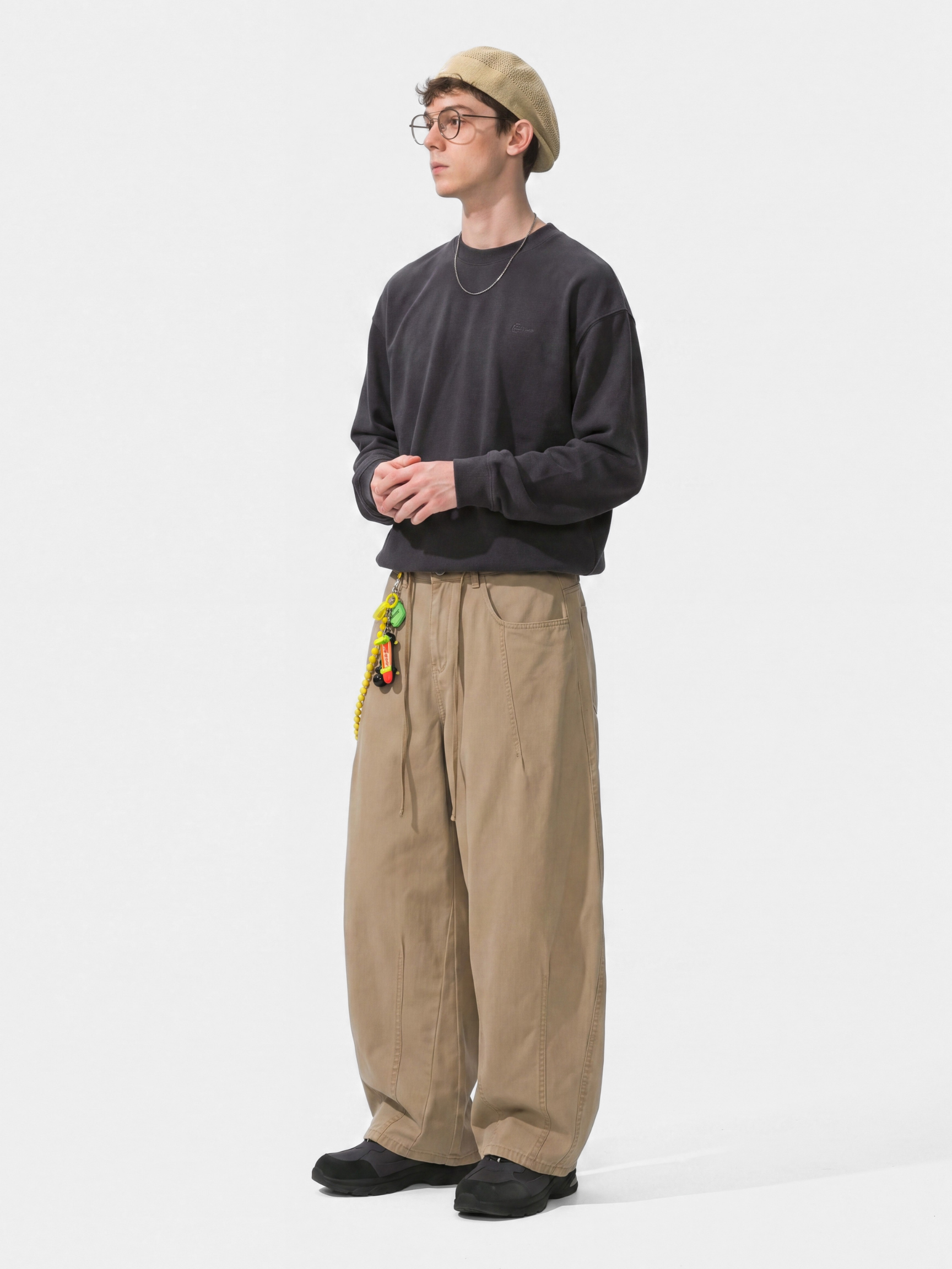 TrailStow - Drawstring Soft & Breathable Utility Wide-Leg Pants