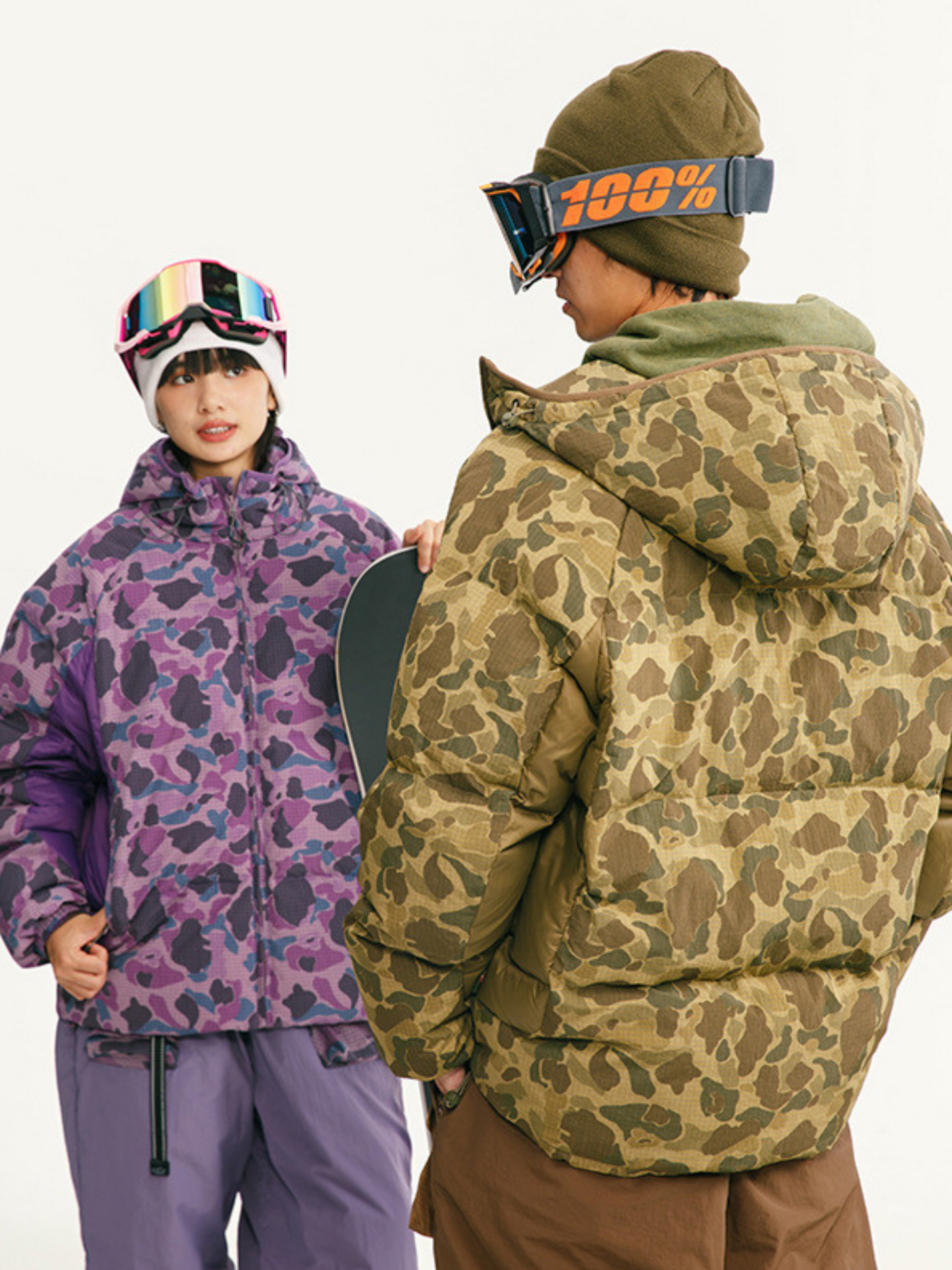 CanyonDeck -  Unisex 90% Duck Down Triple Protection Tactical Camouflage Jacket GONGGAR SPORTS