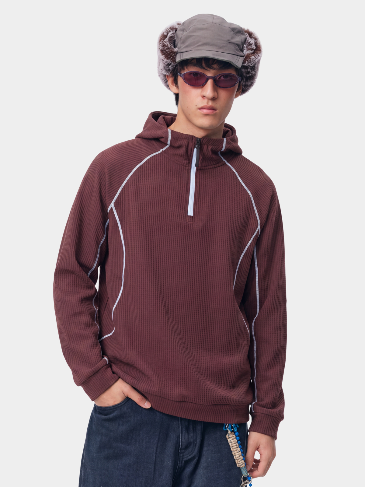 WispPale - Men's UPF40+ Moisture-Wicking Quick-Dry Sweatshirt
