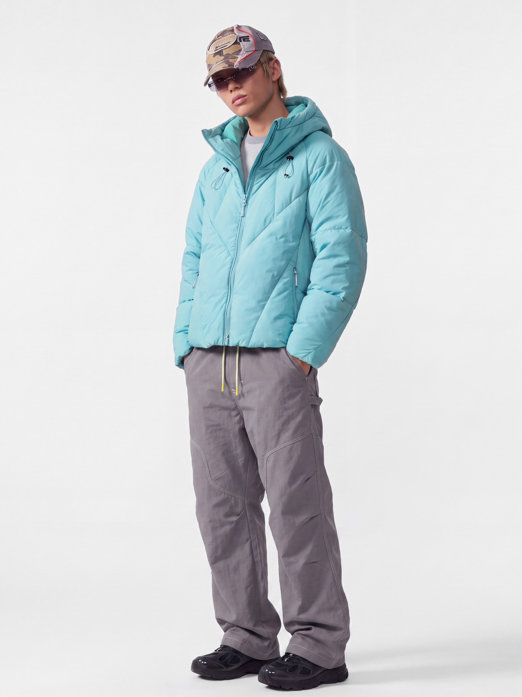 TrailDrape - Unisex Water-Repellent Multi-Pocket Utility Pants