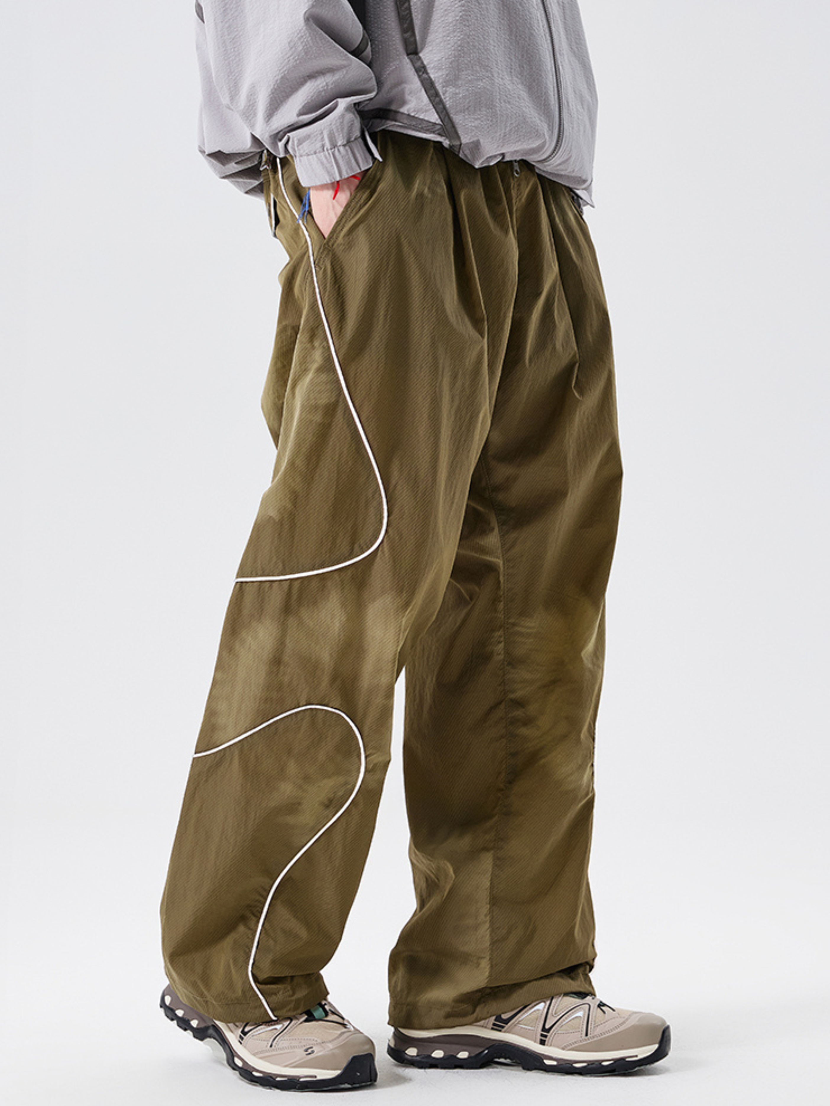 Windwalker - Unisex Reflective Striped Quick-Dry Paratrooper Pants