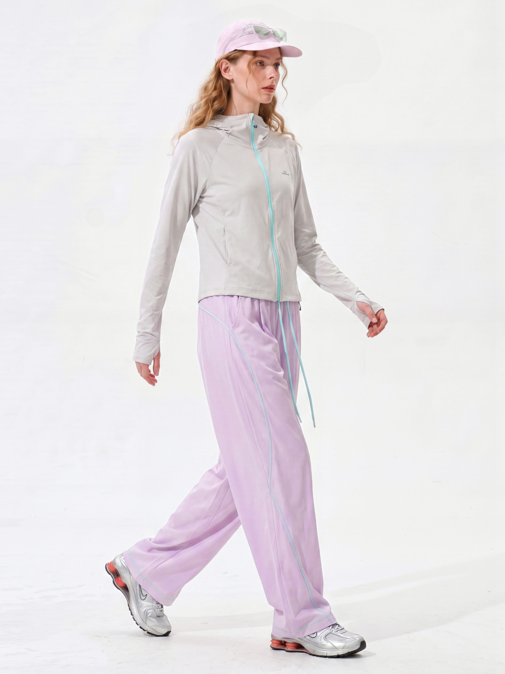 DeepRest - Women's UPF50+ Cropped Quick-Dry Sun Protection Jacket
