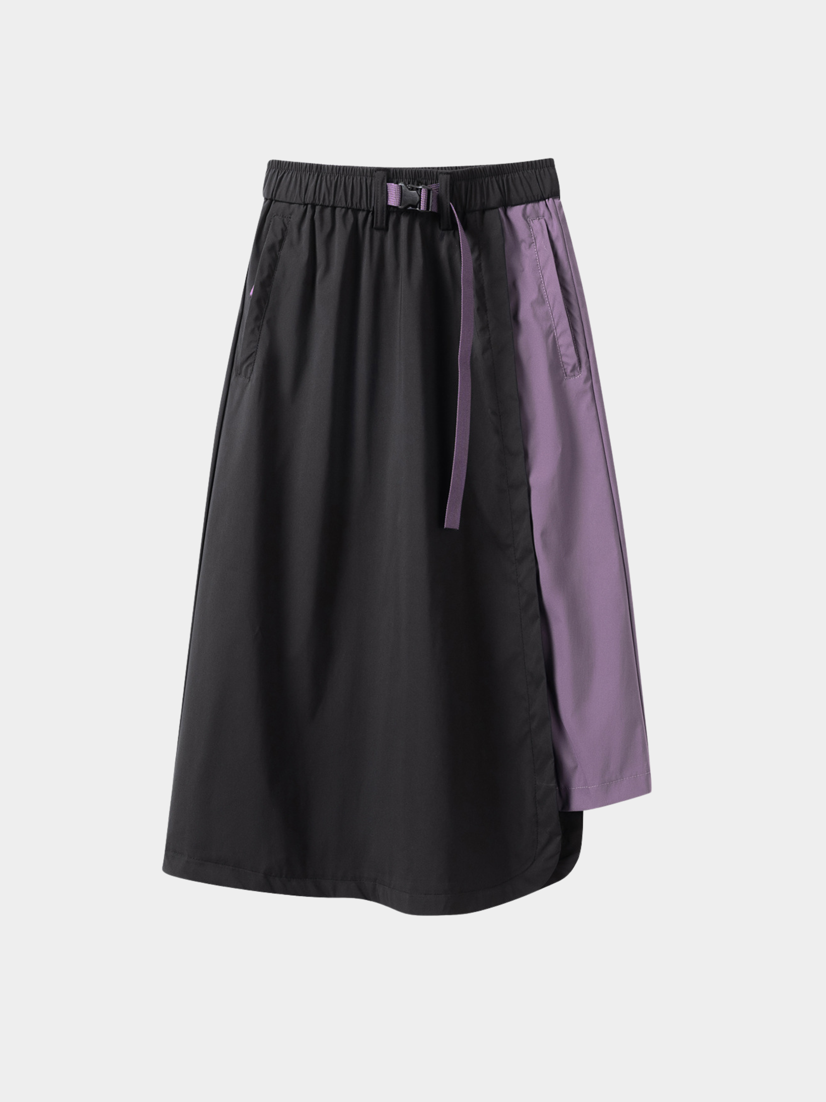 ScuffDrape - Women's Teflon® Water-Repellent Color-Block A-Line Skirt
