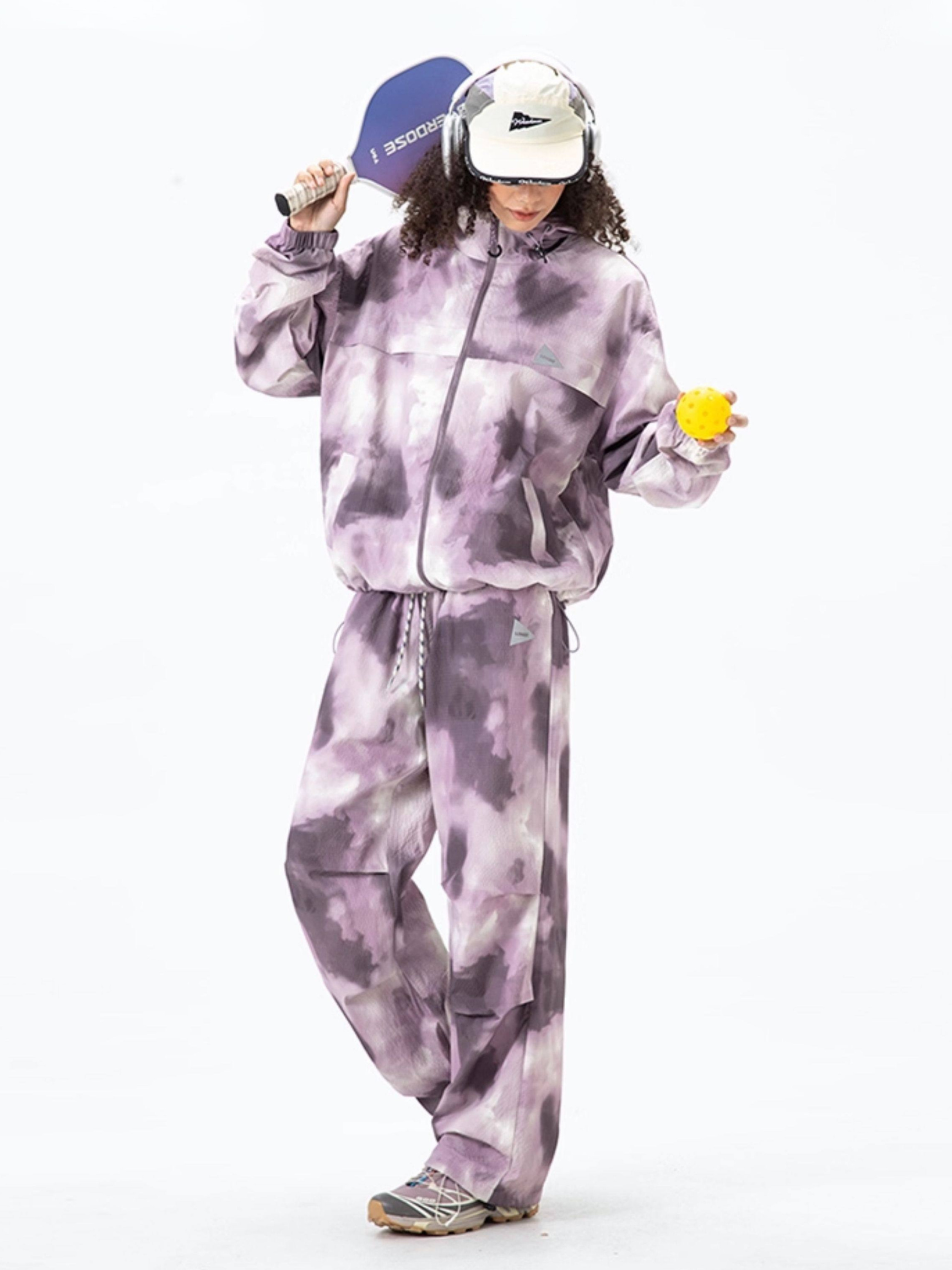 Crimp - Water-Repellent Tie-Dye Cargo Pants