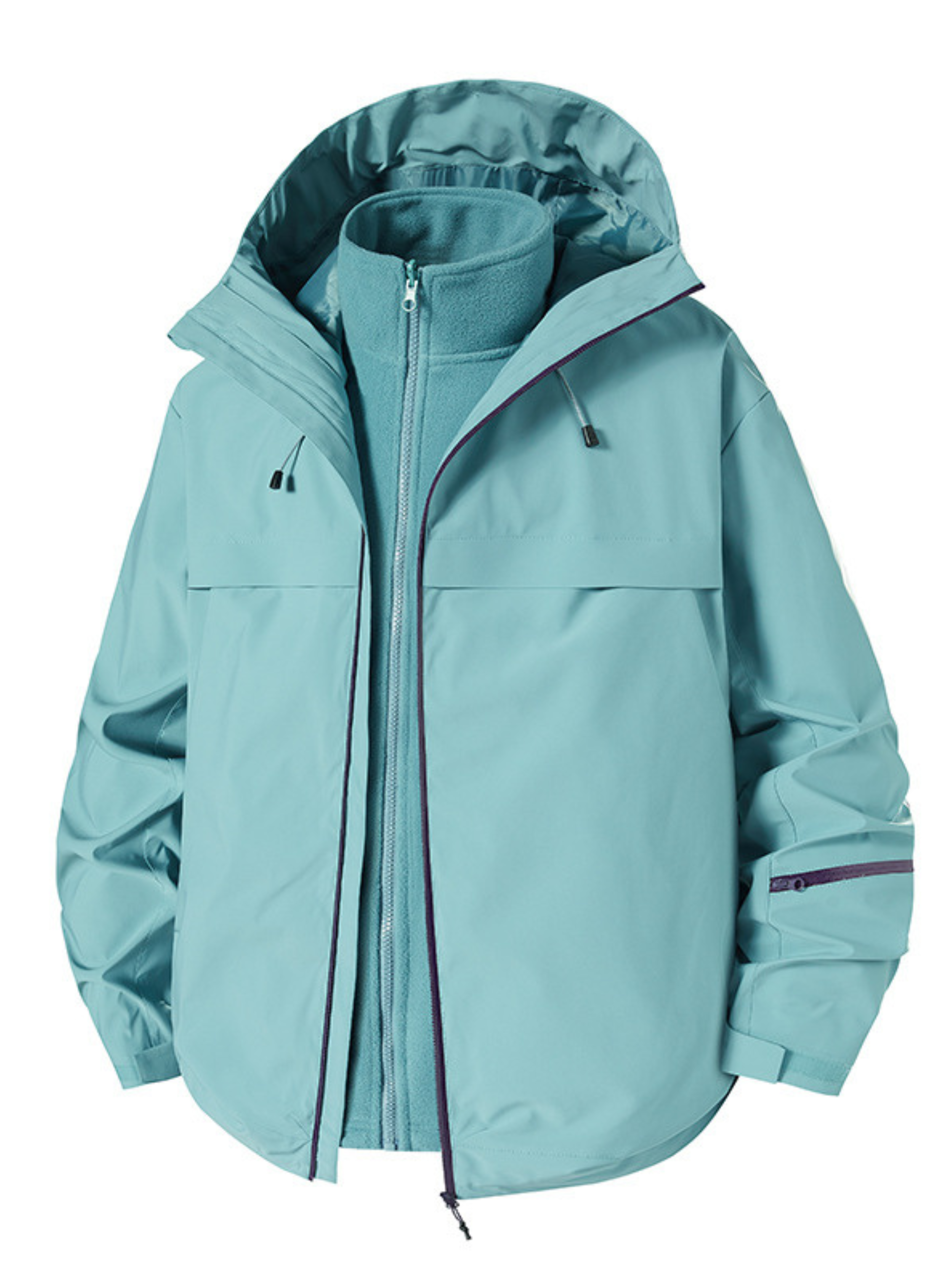 Cascade - Unisex Dopamine 3-in-1 All-Weather Shell Jacket