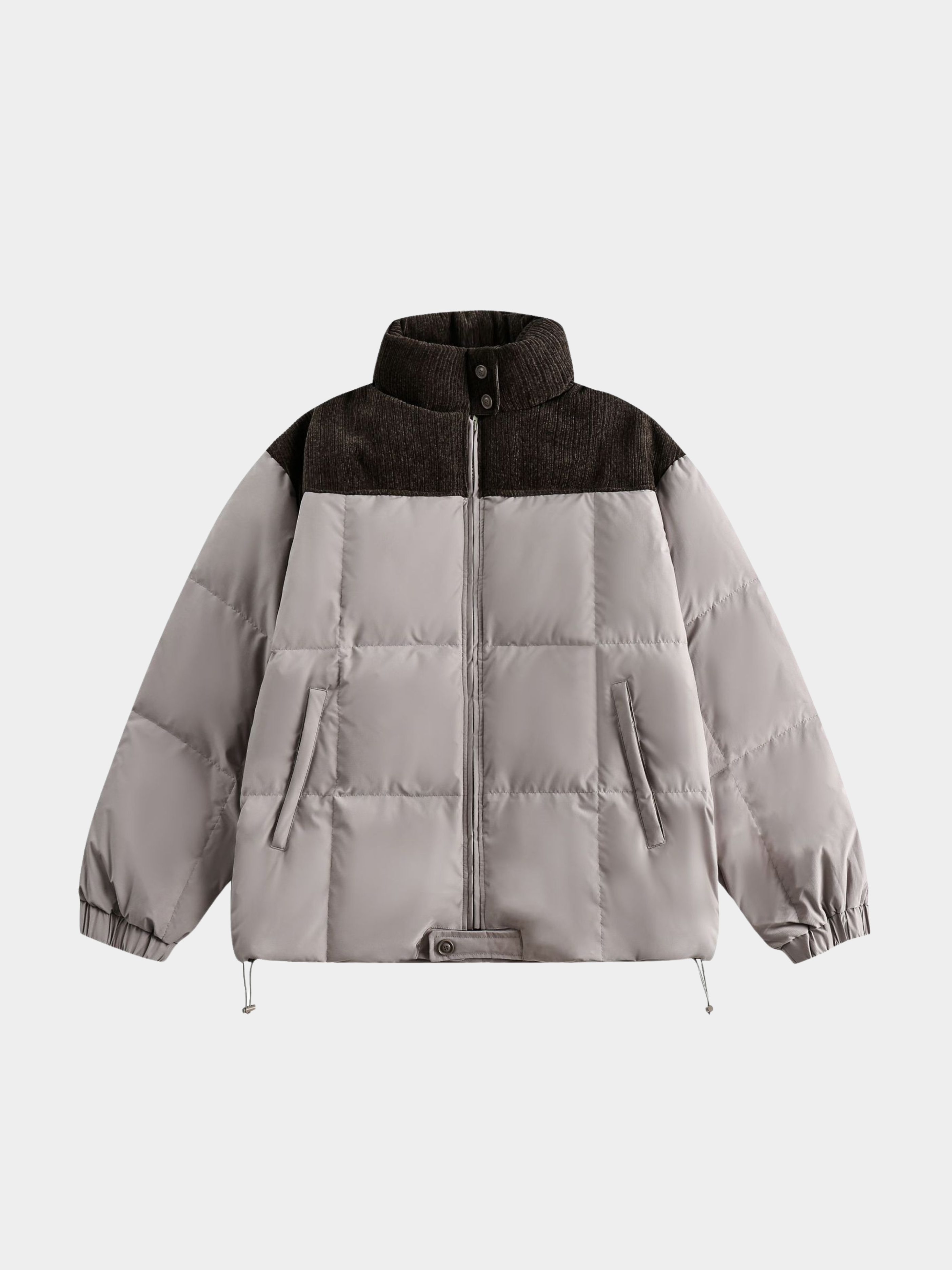Pinestride - Women‘s Color-Block 90% White Duck Down Jacket GONGGAR SPORTS