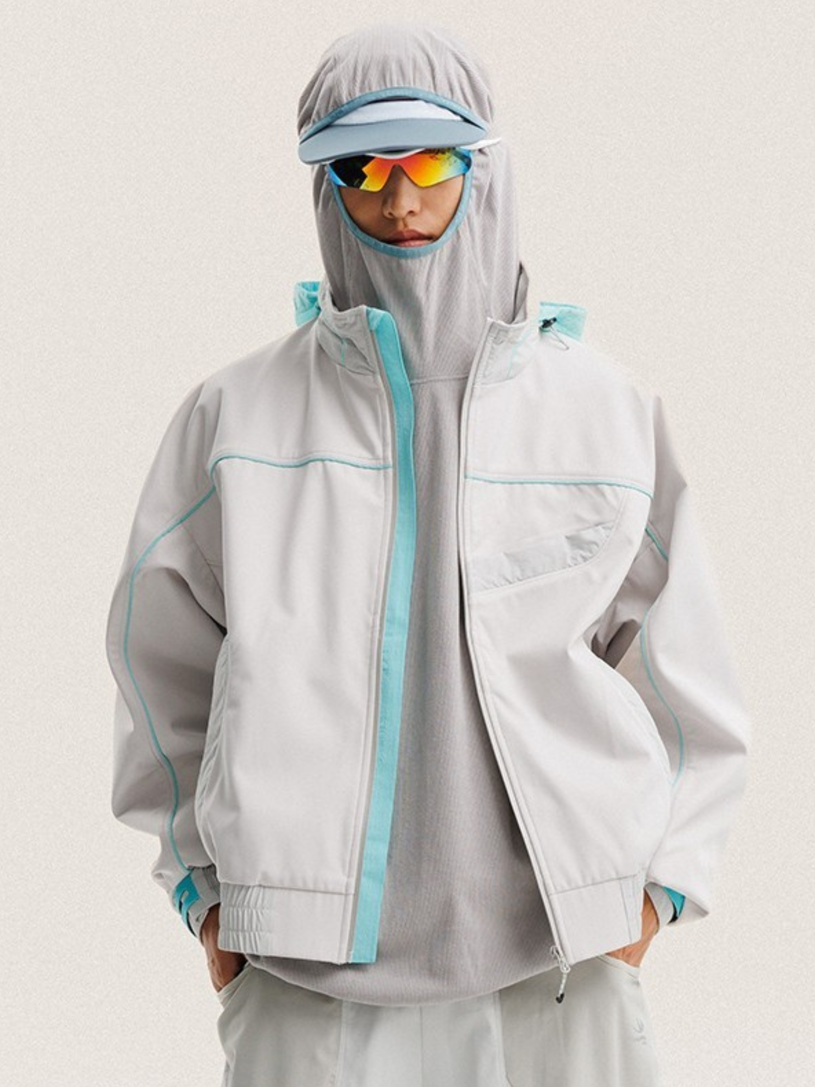 Sierra - Unisex Color-Block Waterproof Windproof Jacket