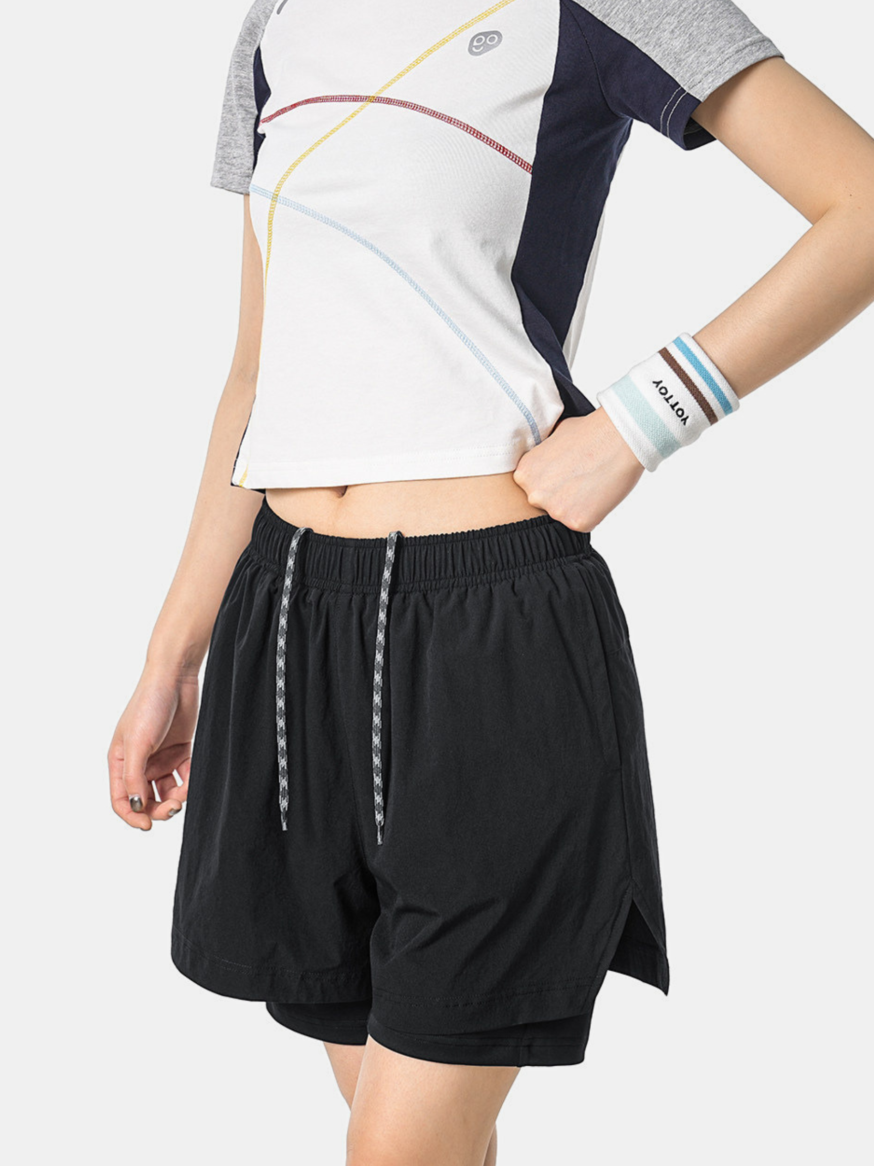 StillBay - Unisex 2-in-1 Ripstop Lightweight Athletic Shorts