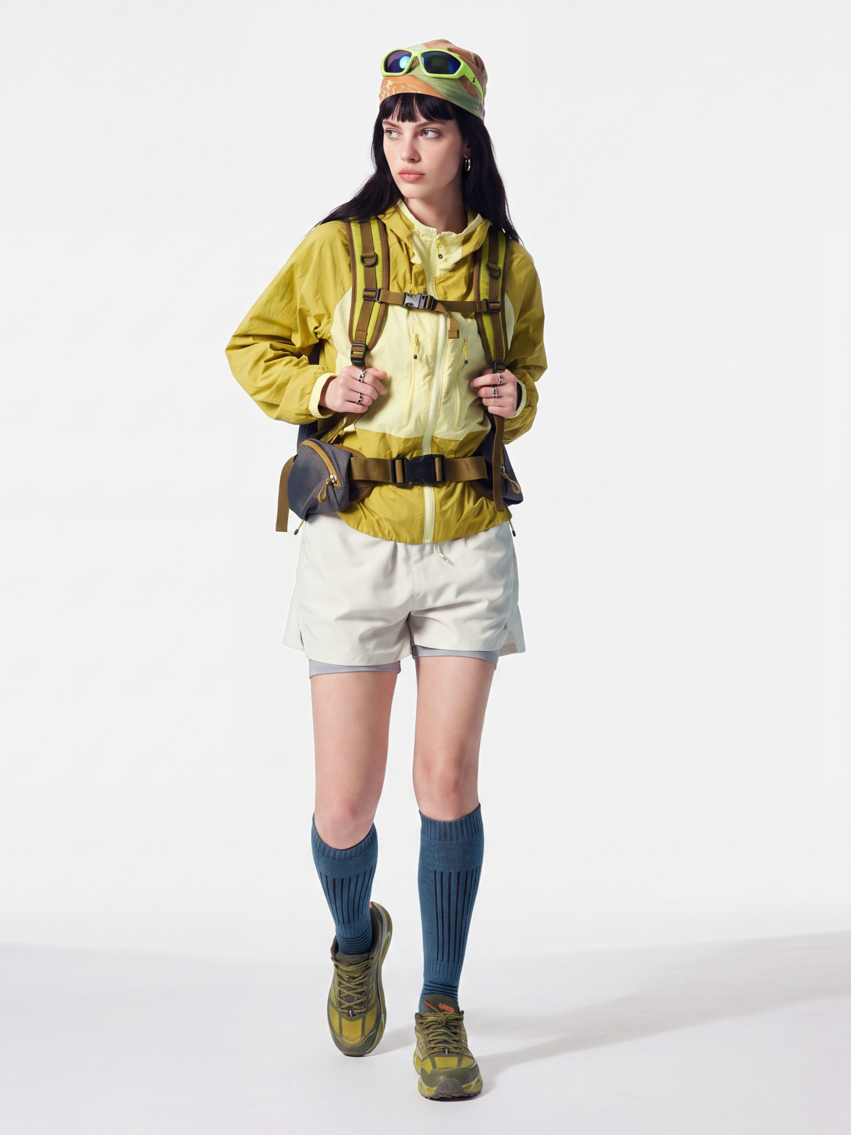 LiteVeil - Water-Repellent Lightweight Breathable Color-Block Jacket