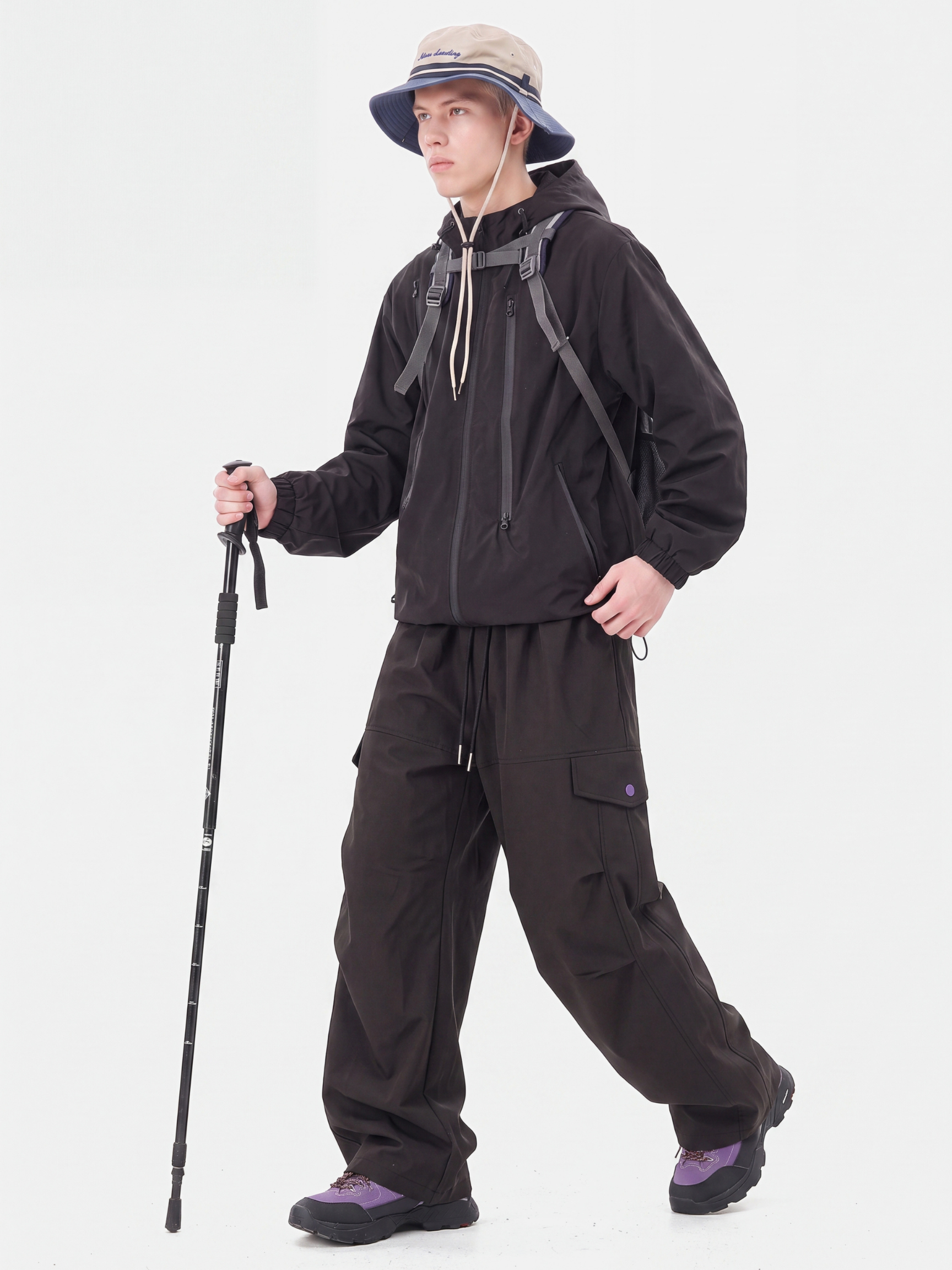 BlockGlide - Unisex Water-Repellent Utility Cargo Pants