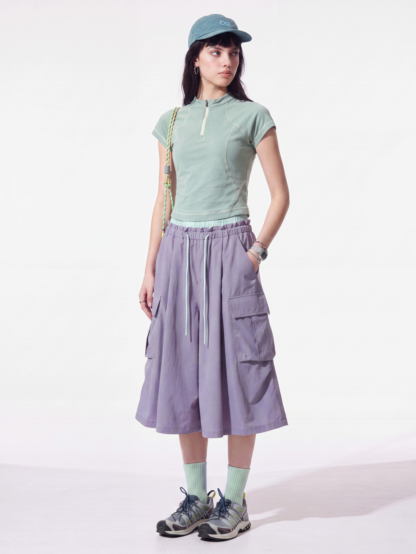 CreekGlide - Women's Water-Repellent Quick-Dry Multi-Pocket Cropped Pants