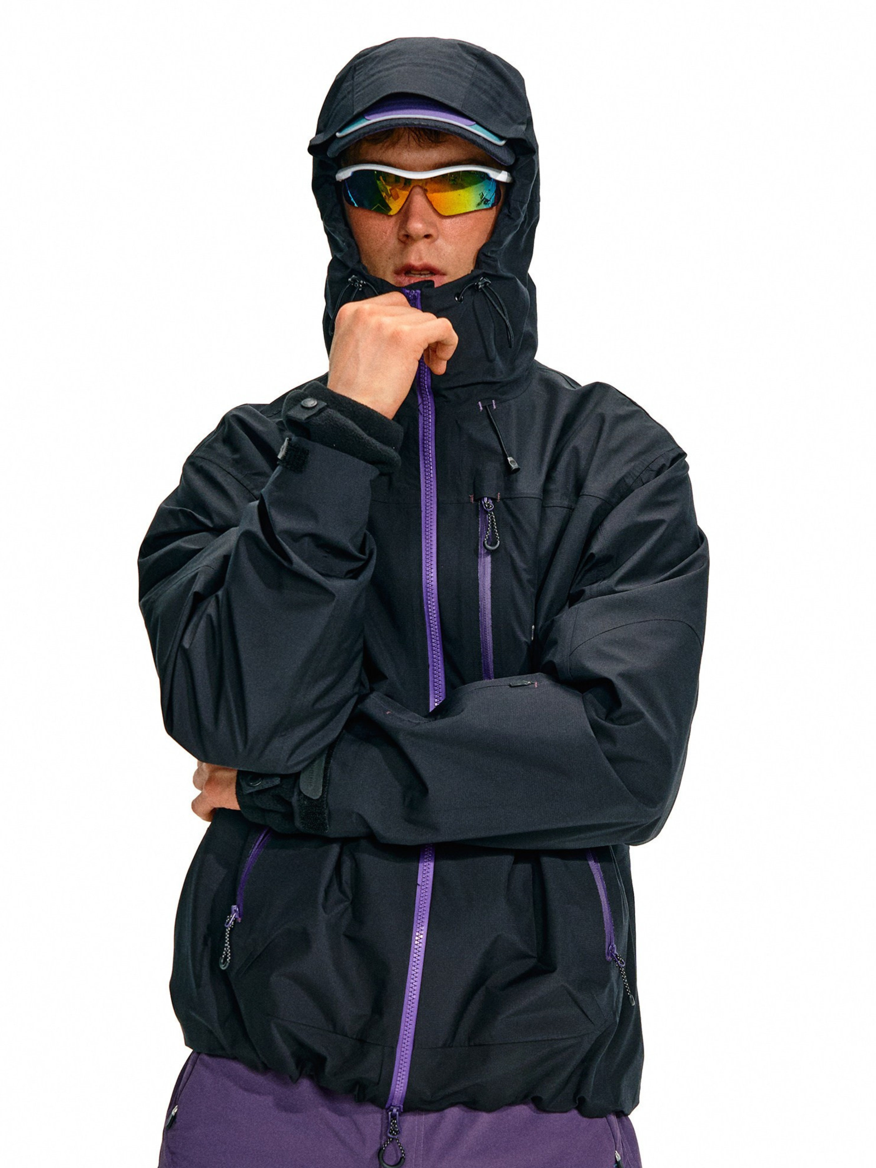 CampFlask - Men's 3-Layer Waterproof Hard Shell Jacket