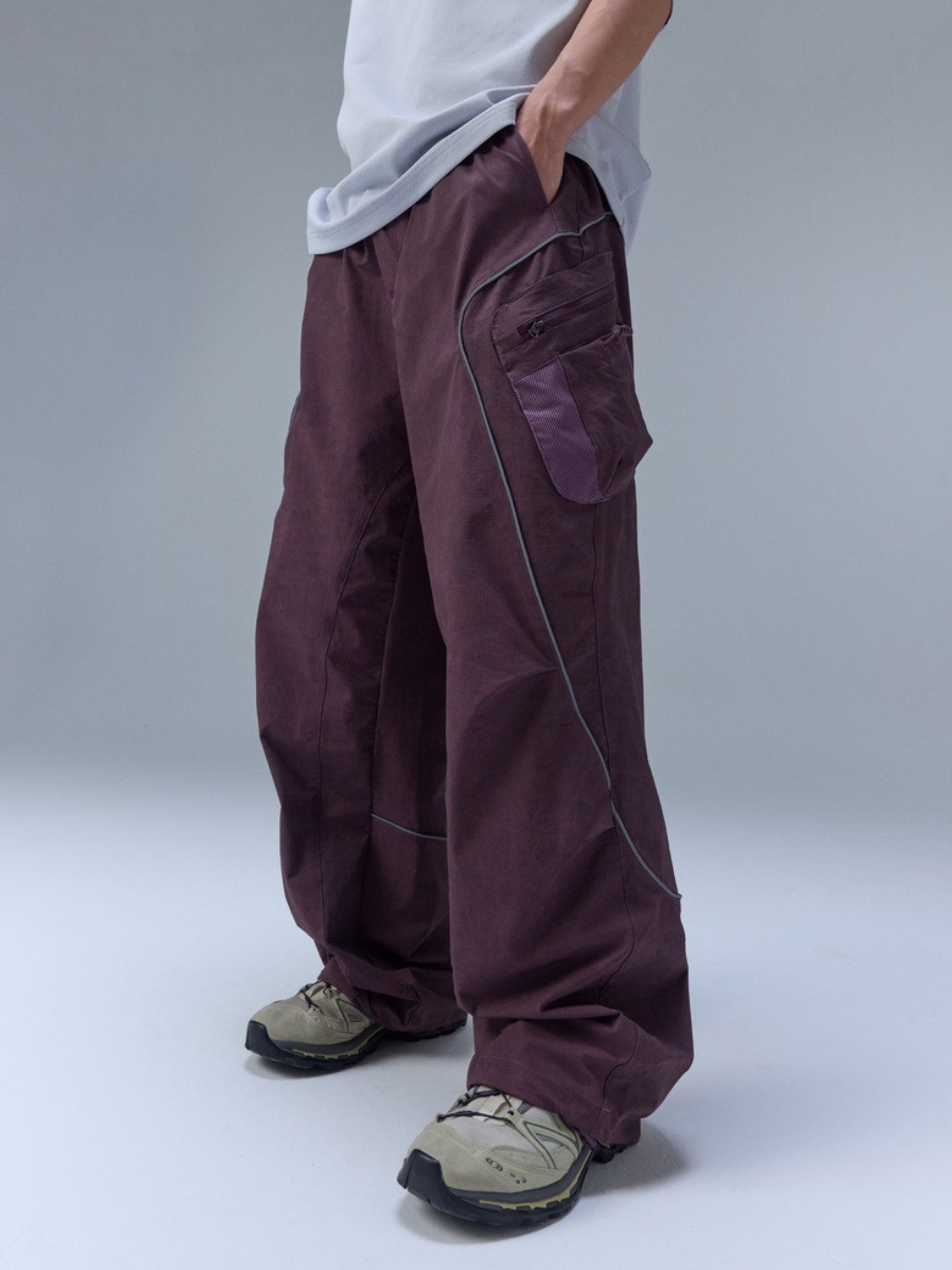 FireClip - Men's Water-Repellent Mud-Dye Utility Cargo Pants