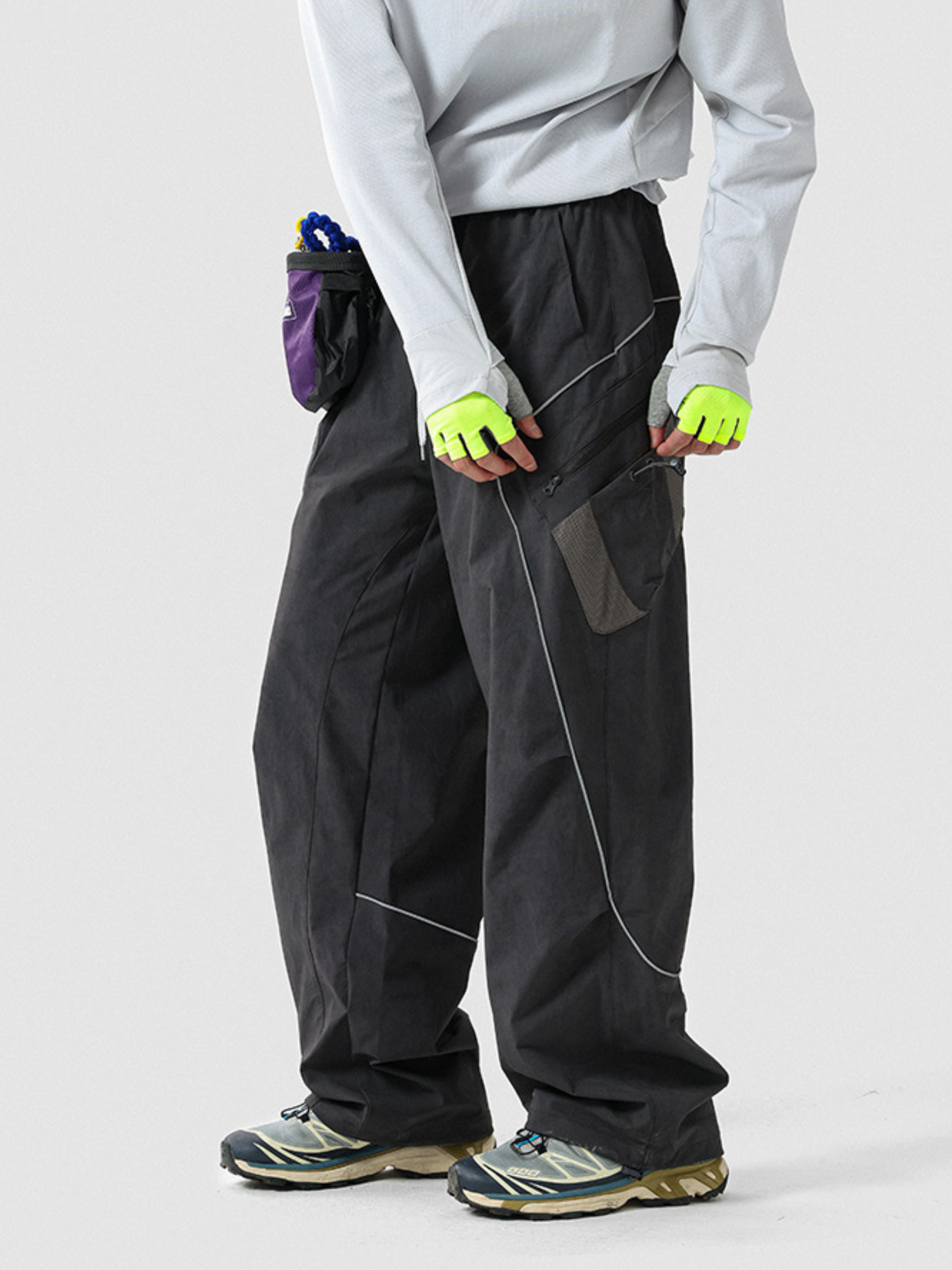 FireClip - Men's Water-Repellent Mud-Dye Utility Cargo Pants