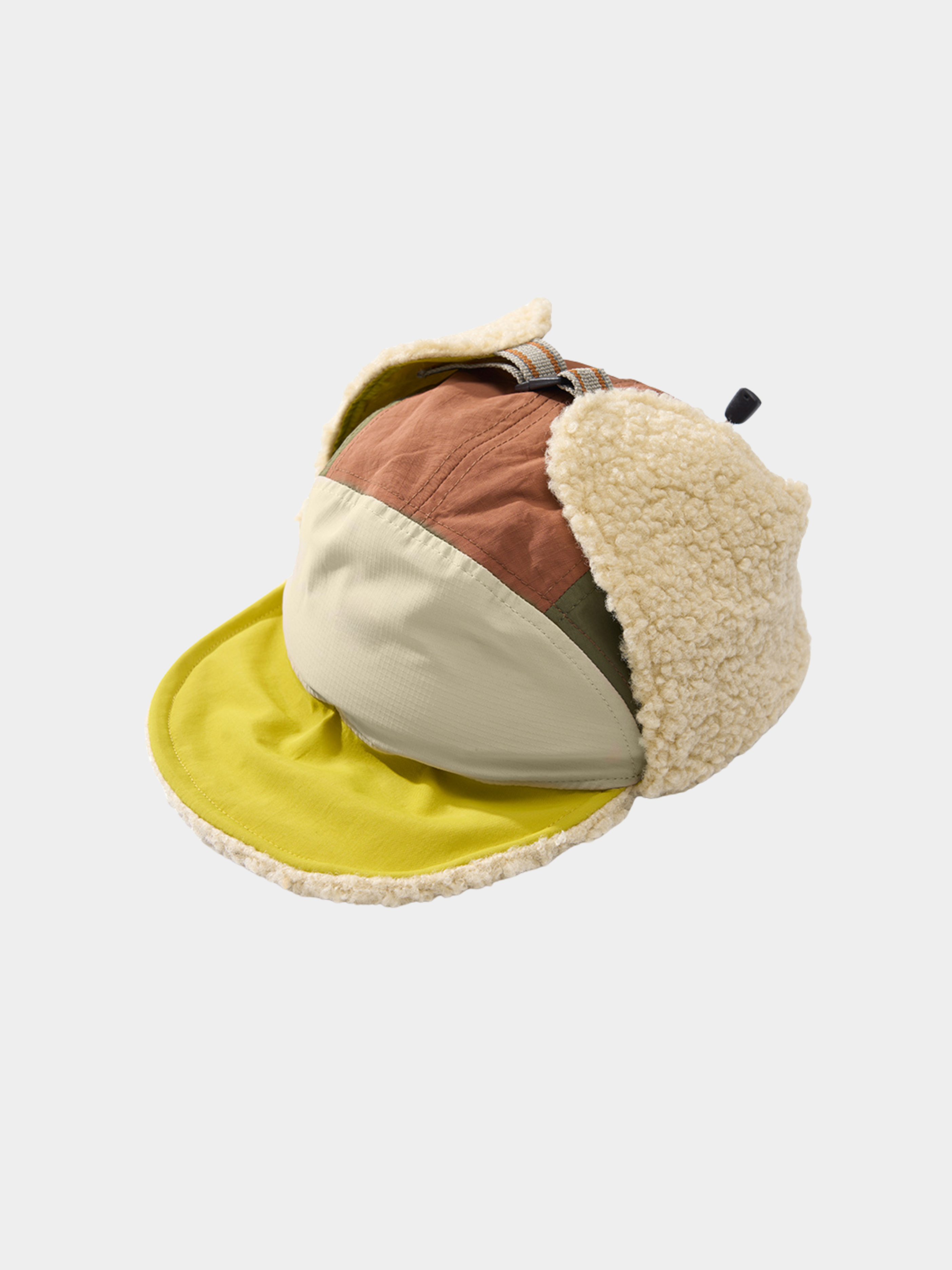 Moonlark - Colorblock Extra Warmth Sherpa-Lined Earflap Hat