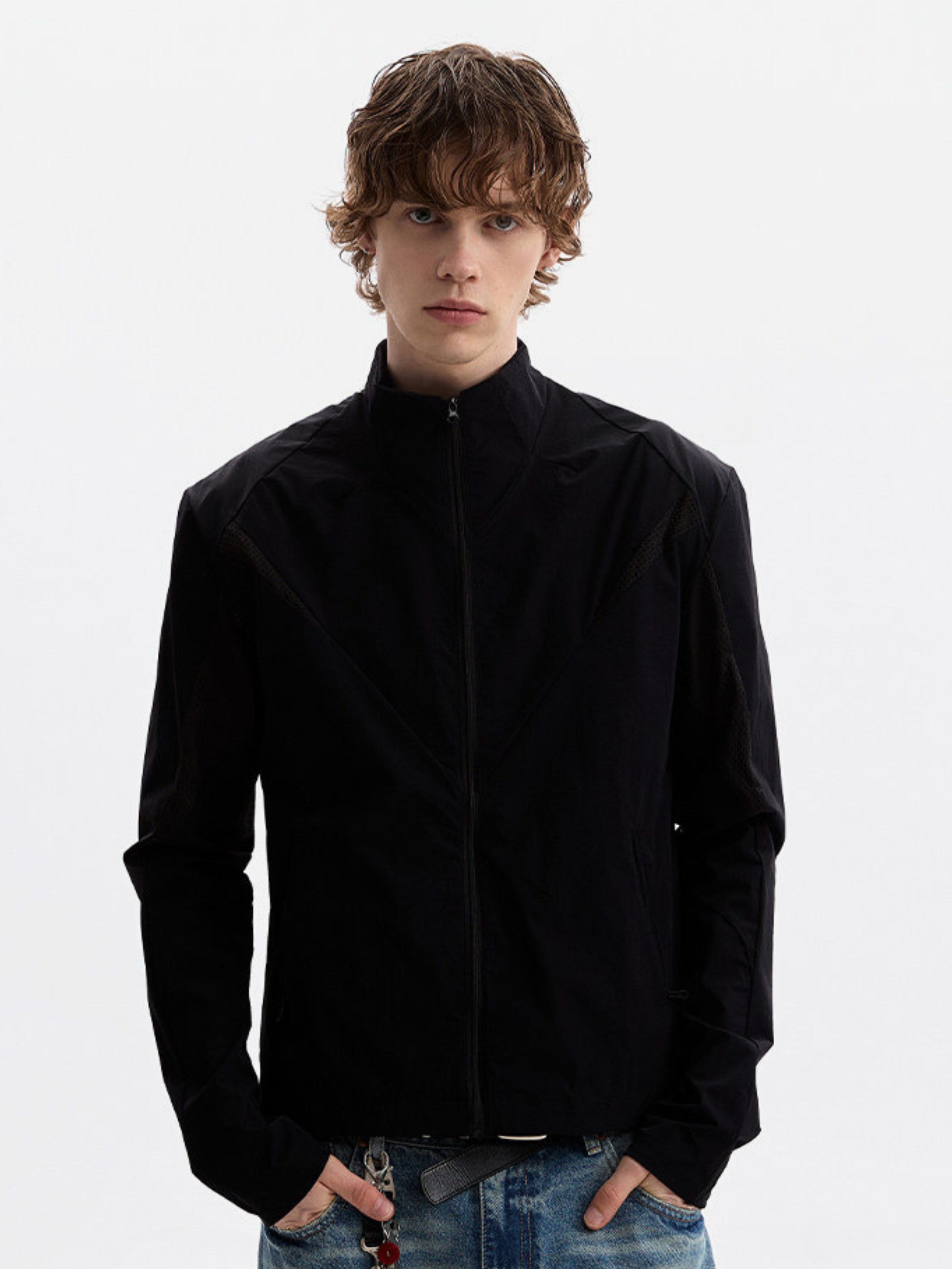 Claytrail - Men's UPF50+ Mesh Breathable Stand Collar Sun Protection Jacket