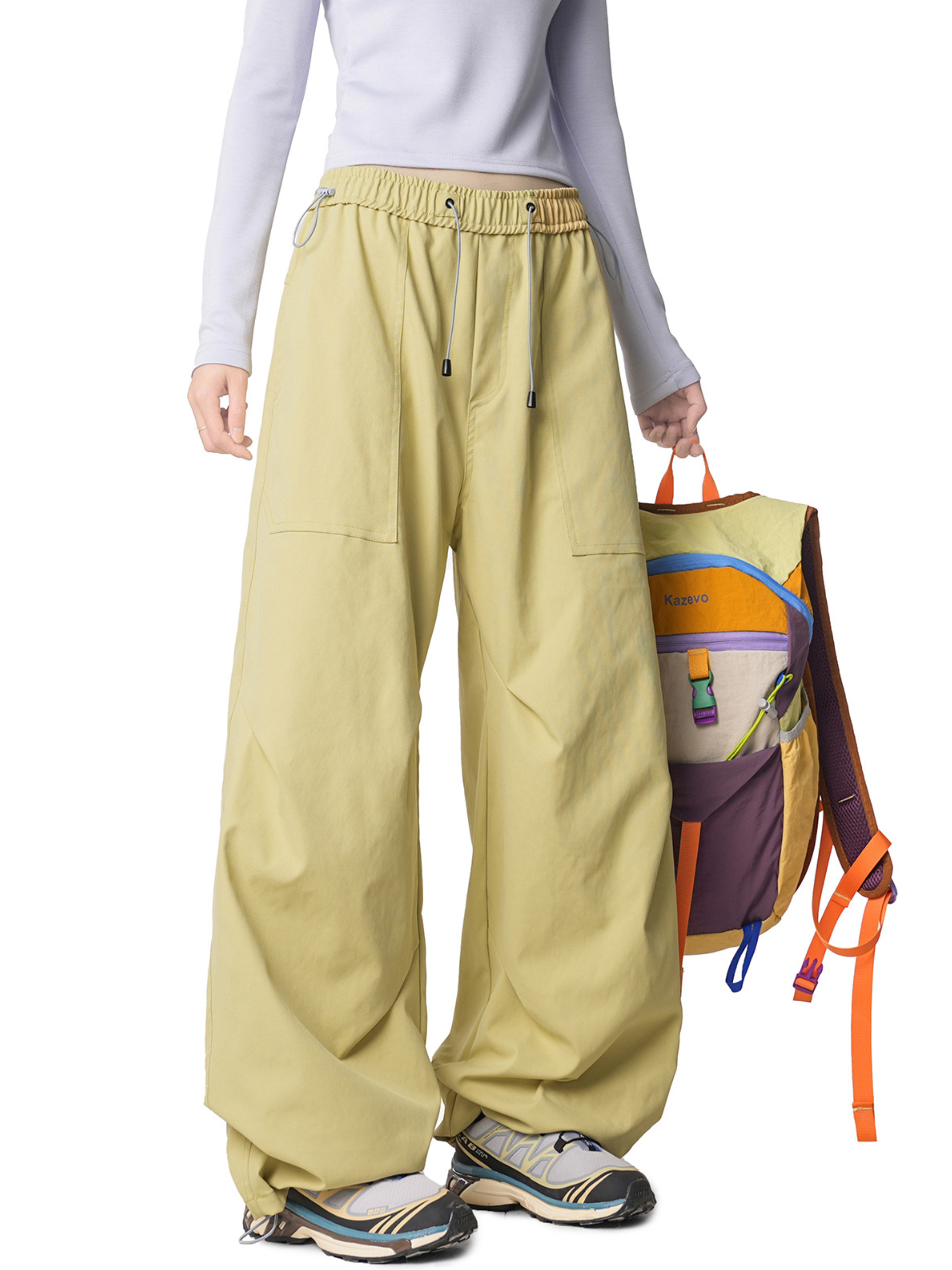 FrostGo - Unisex Tapered Relaxed Fit Cargo Pants