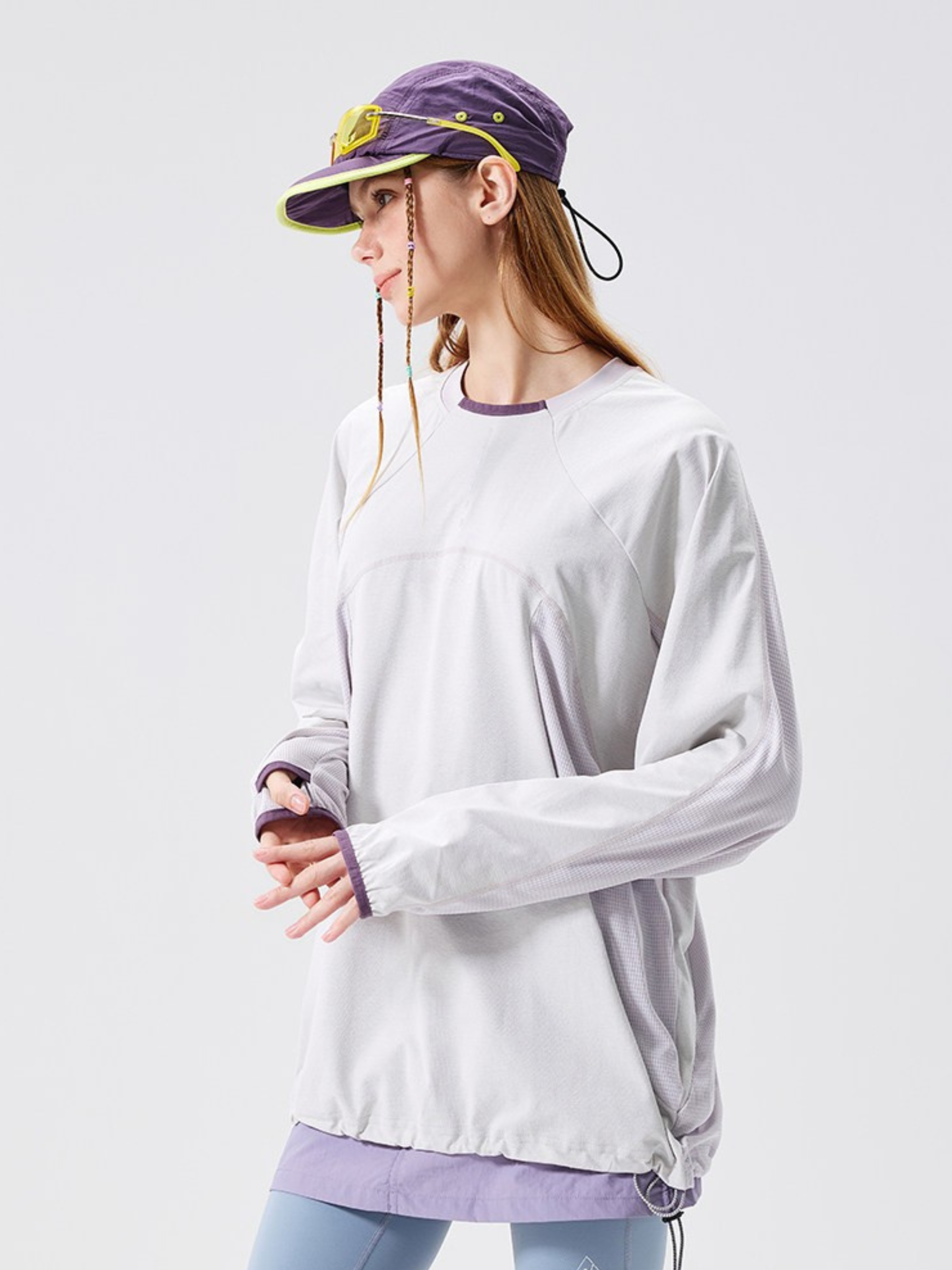 DryShell - Unisex Loose-Fit Quick-Dry Long Sleeve T-Shirt