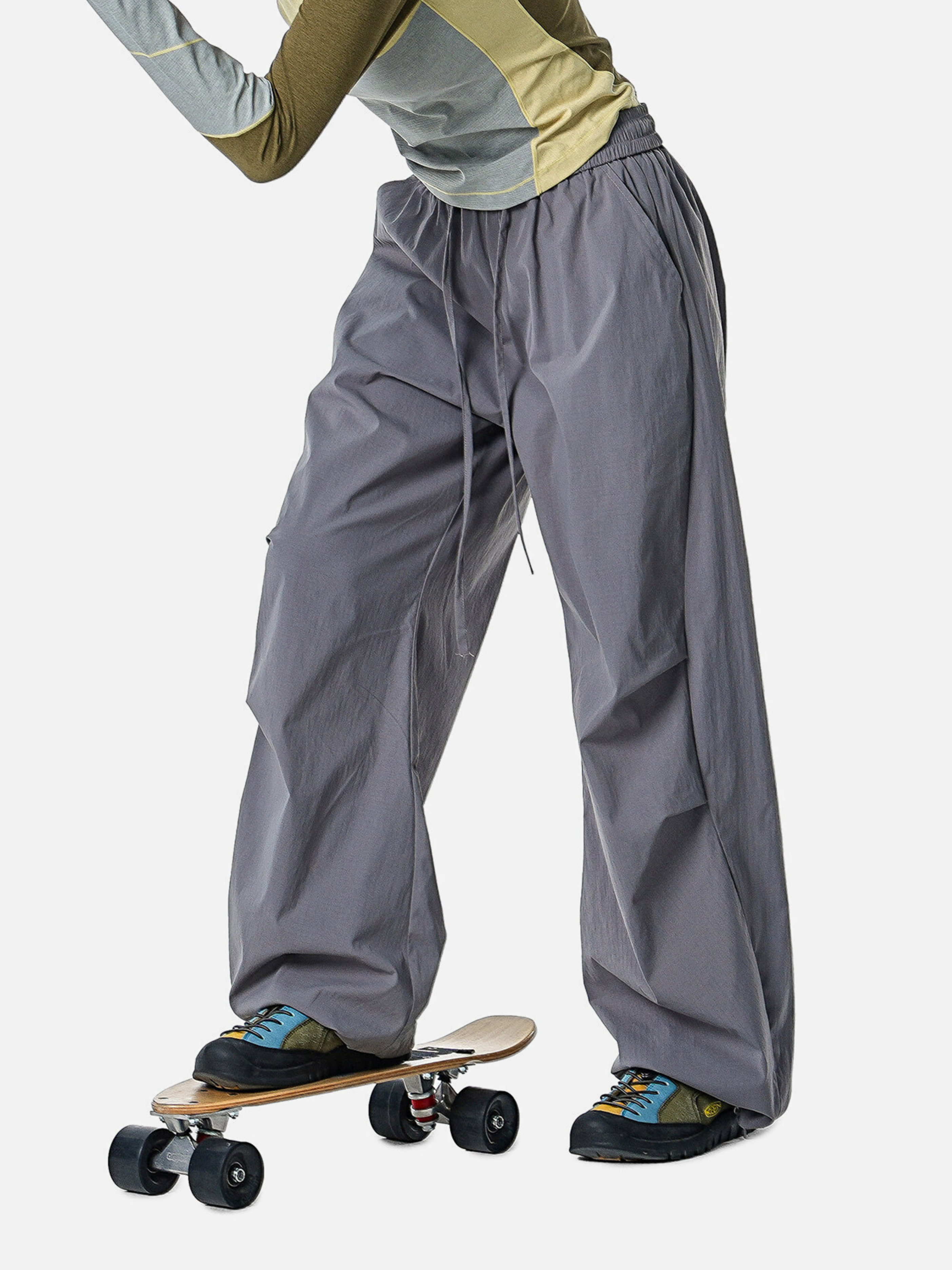 Hawkpeak - Unisex Water-Repellent Lightweight Wide-Leg Paratrooper Pants