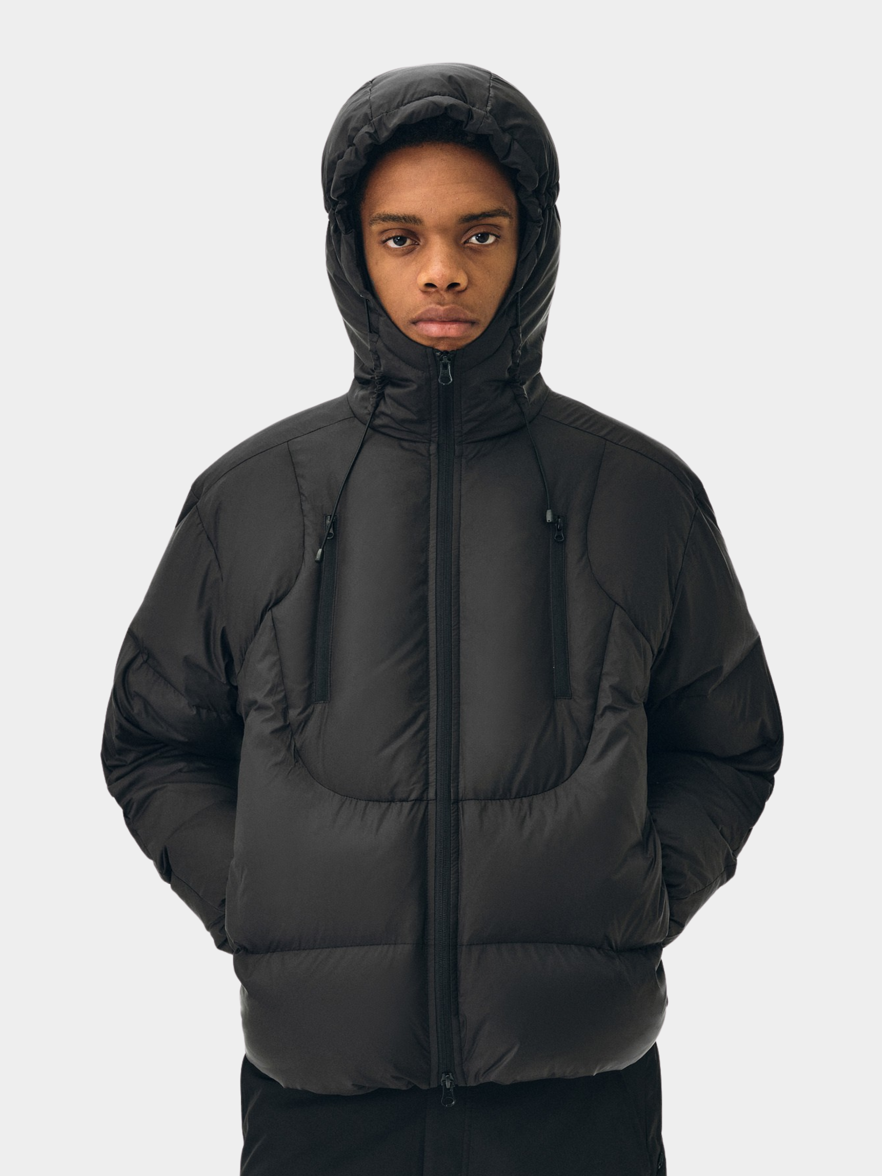 Emberfrost - Unisex 90% White Duck Down Dual-Zip Hooded Jacket