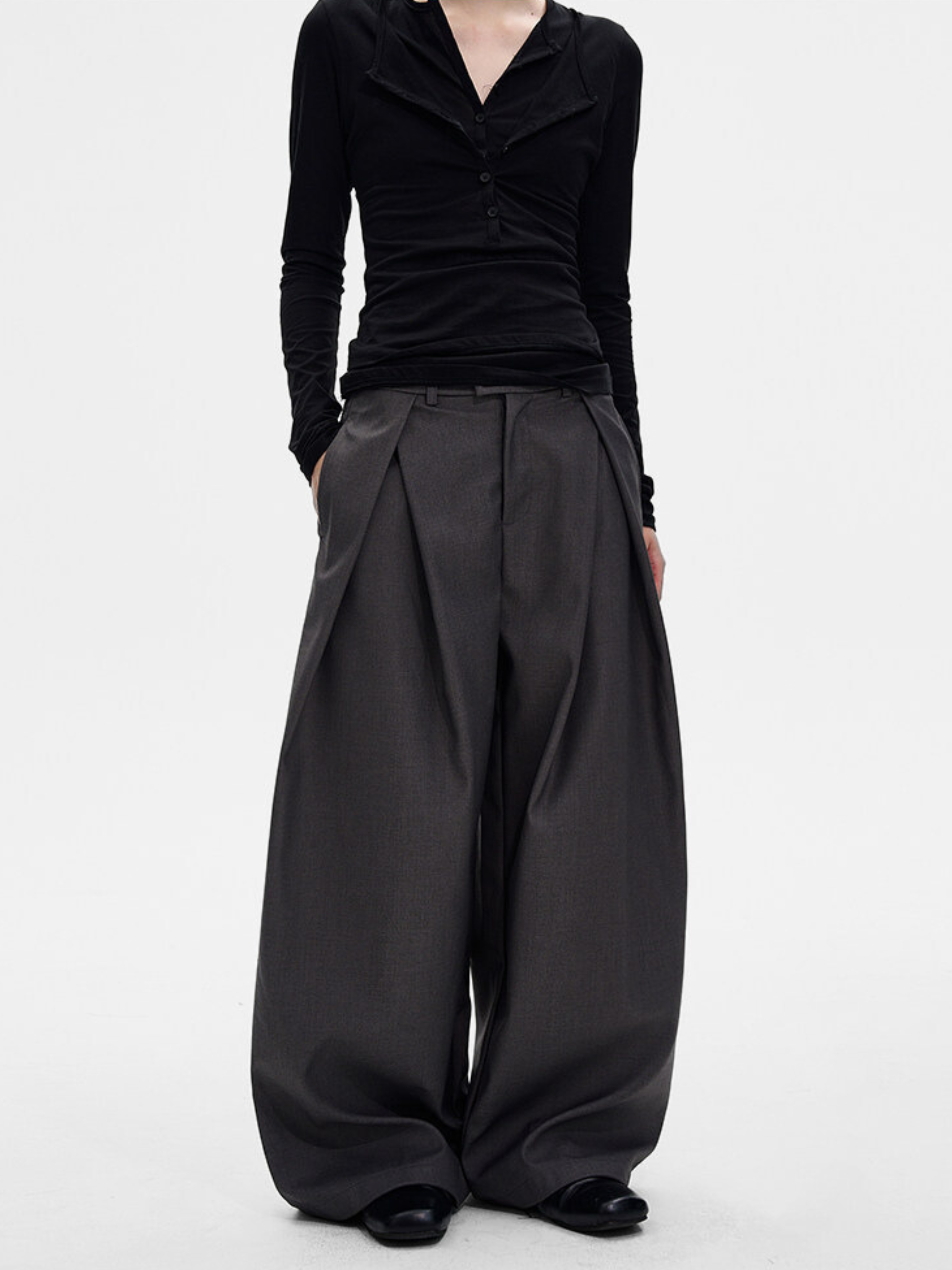 Thunderbreeze - Wrinkle-Resistant Double-Pleated Relaxed Fit Pants