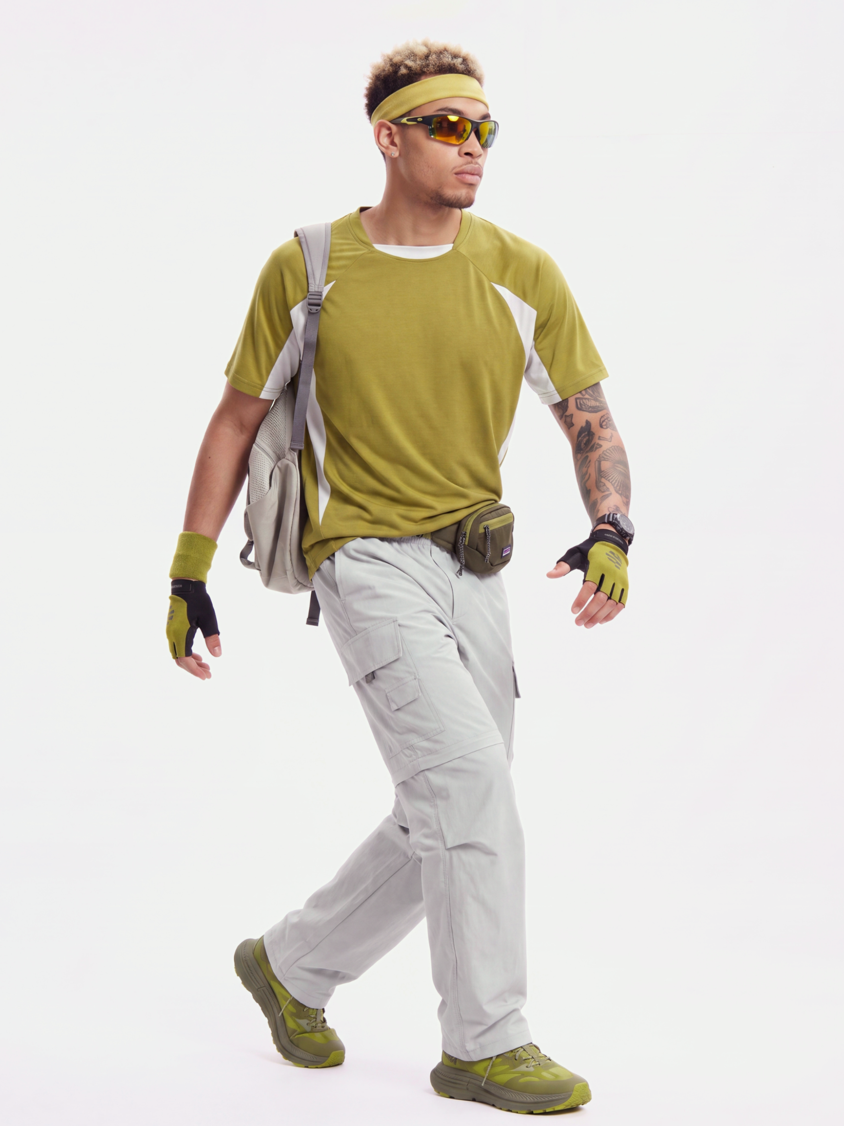 CloudHaze - Men's UPF 50+ Moisture-Wicking Quick-Dry T-Shirt