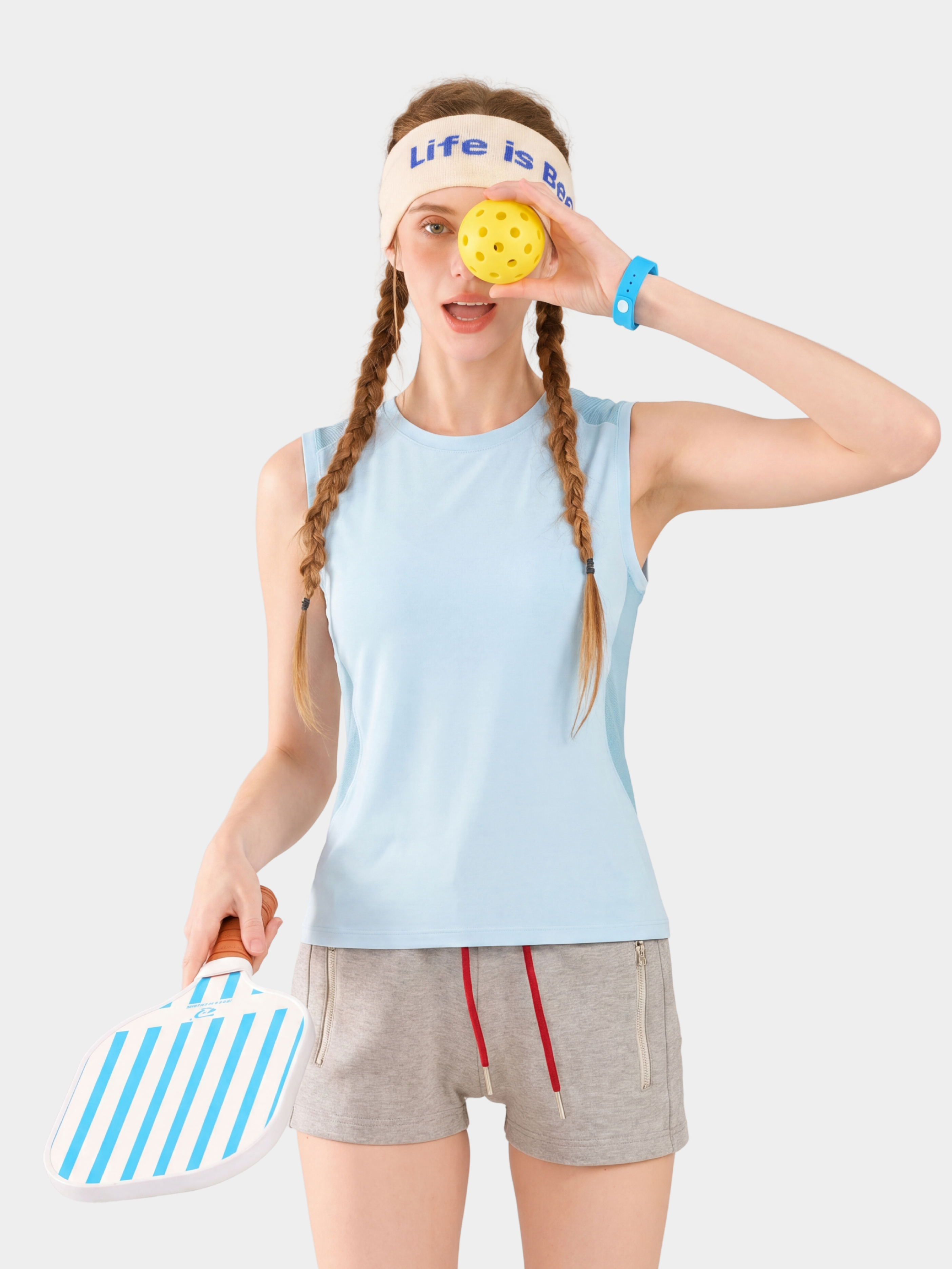 Ashvision - Women's Cooling Mesh Quick-Dry Performance Tank Top