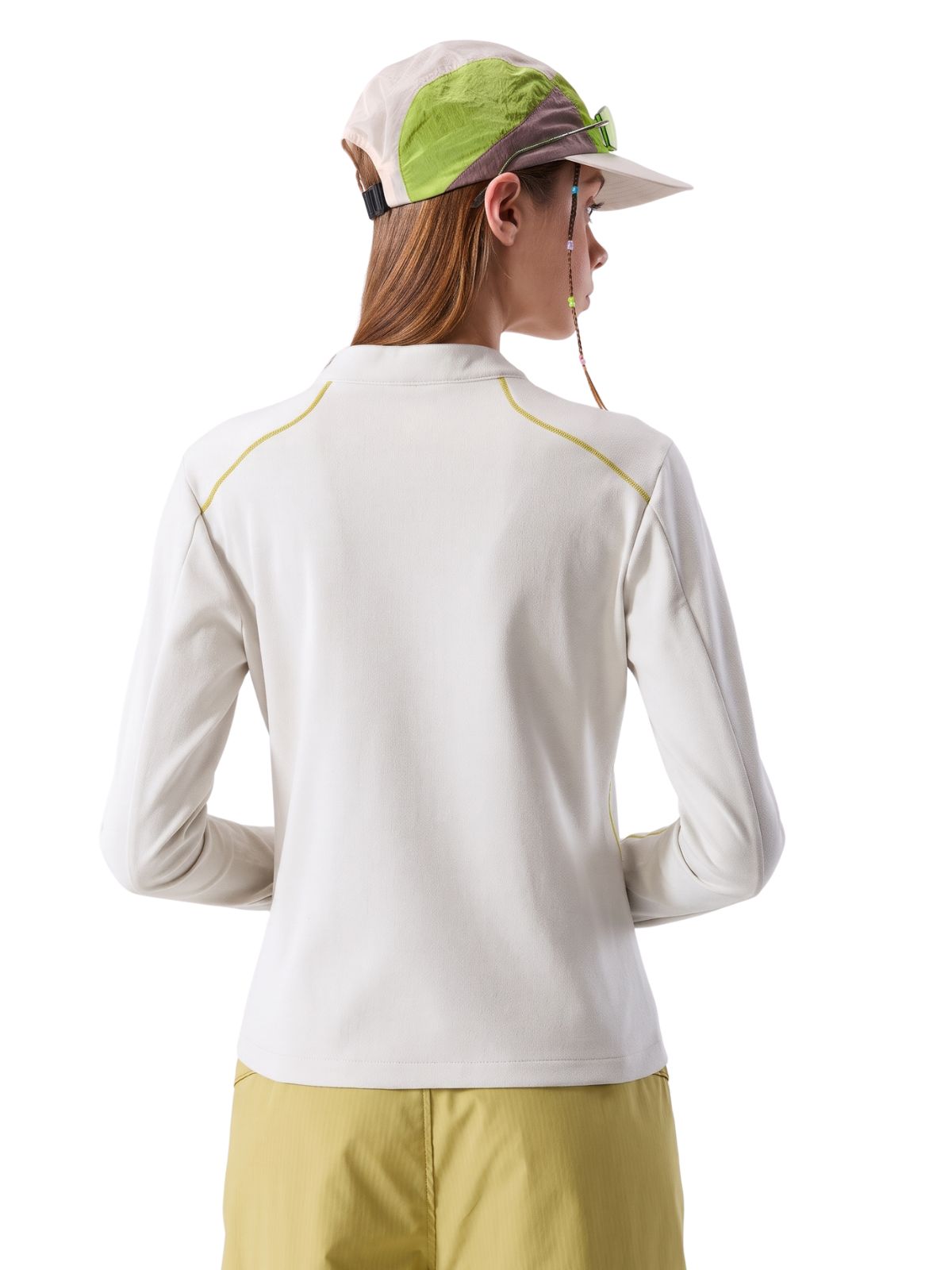 HawkTract - Women's UPF 50+ Antibacterial Quick-Dry Half-Zip T-Shirt