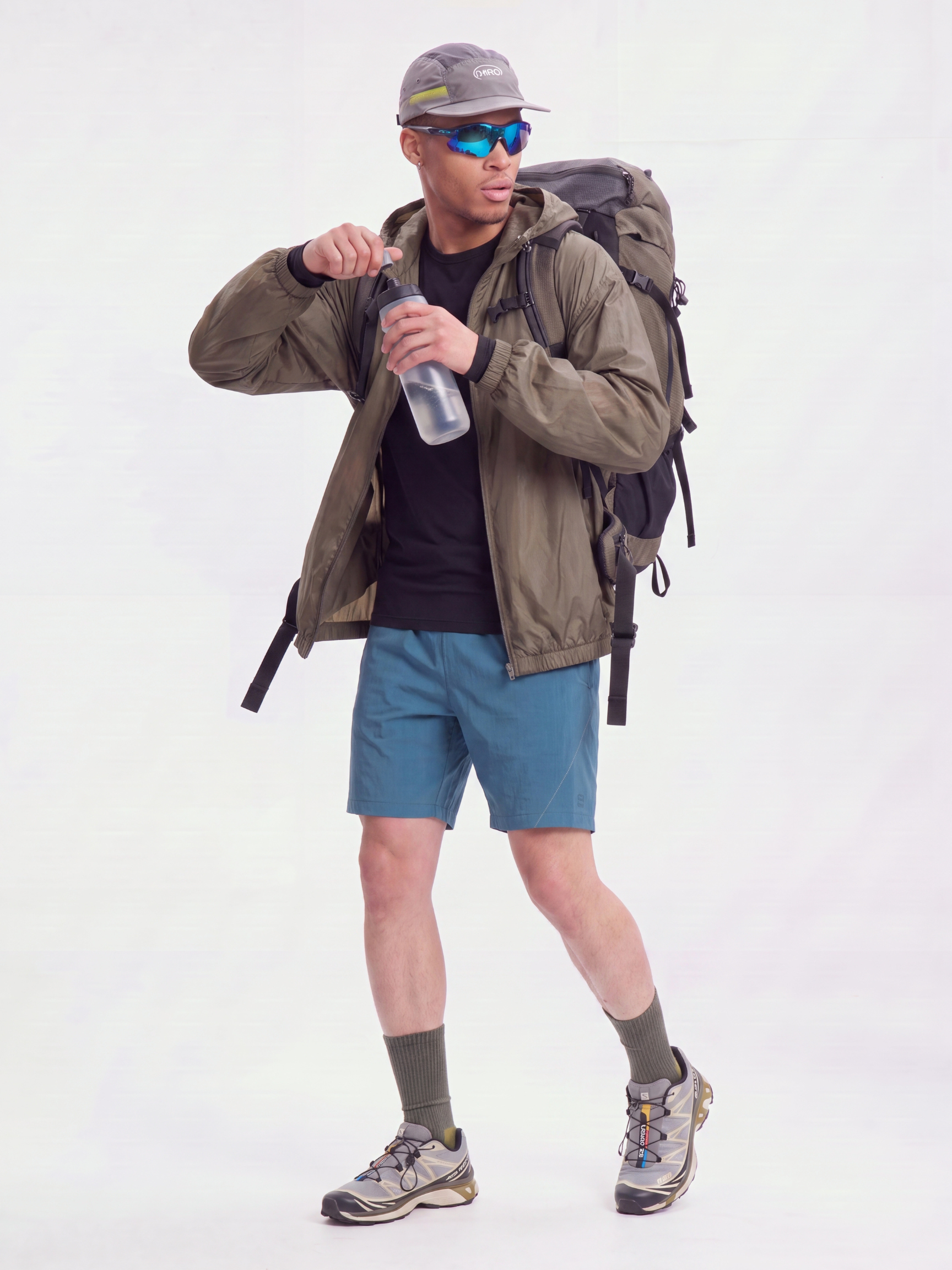 StainOff - Men's UPF 50+ Teflon™ Hooded Sun Protection Jacket