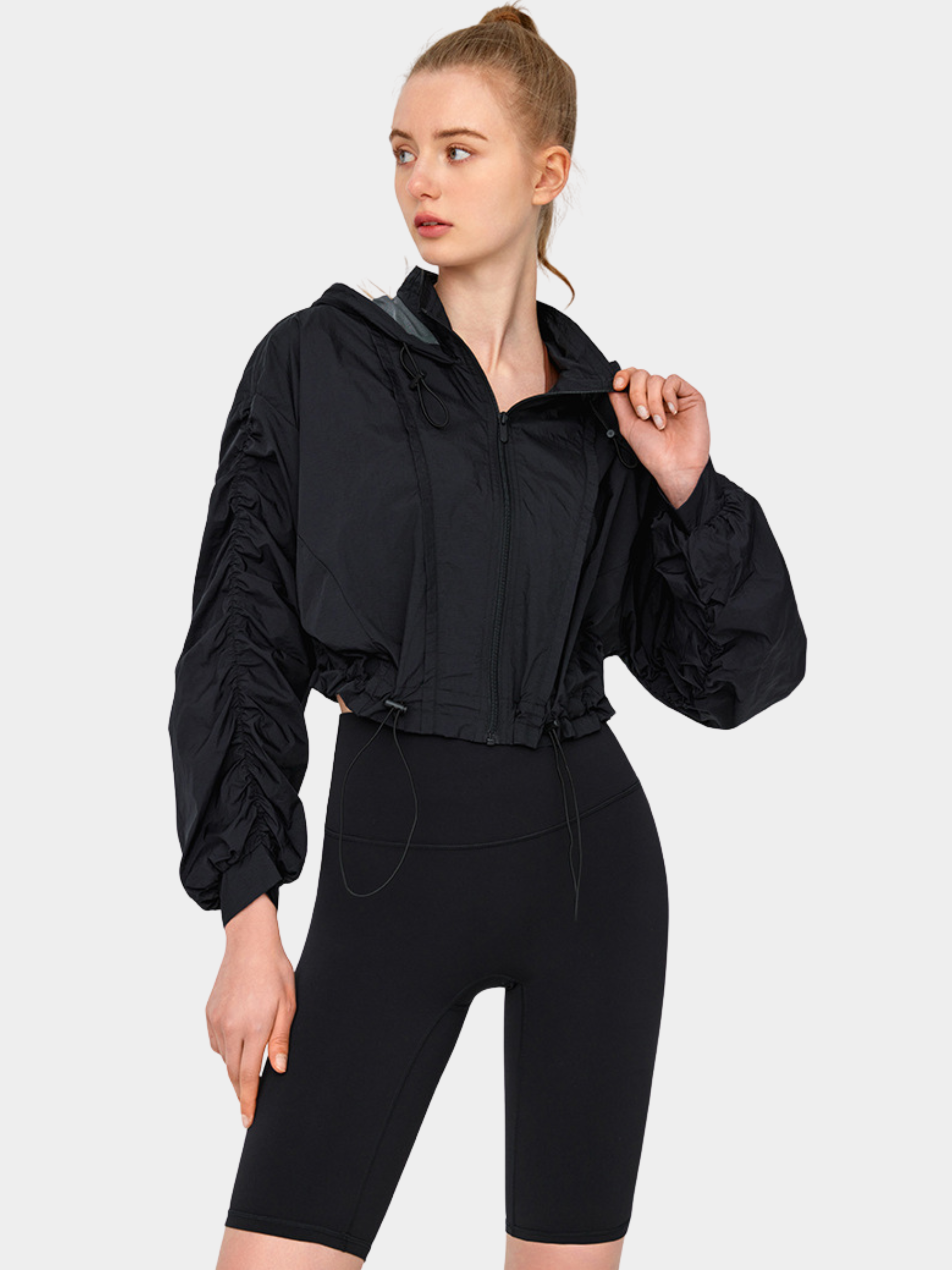 MesaCrate - Women's Lightweight Breathable Waist-Adjustable Jacket GONGGAR SPORTS