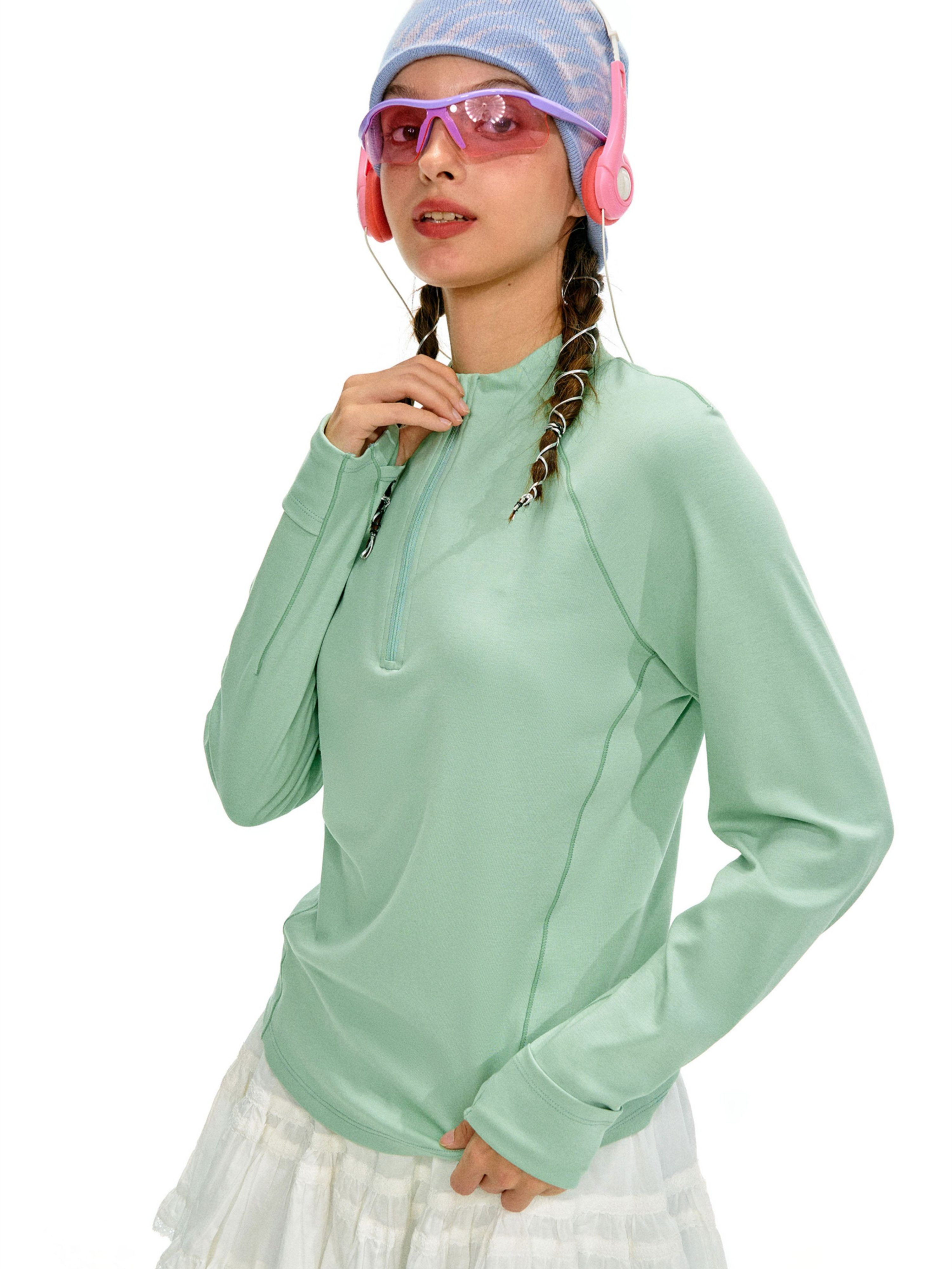 Clifflight - Women's UPF50+ Sun Protection Moisture-Wicking Long-Sleeve Top